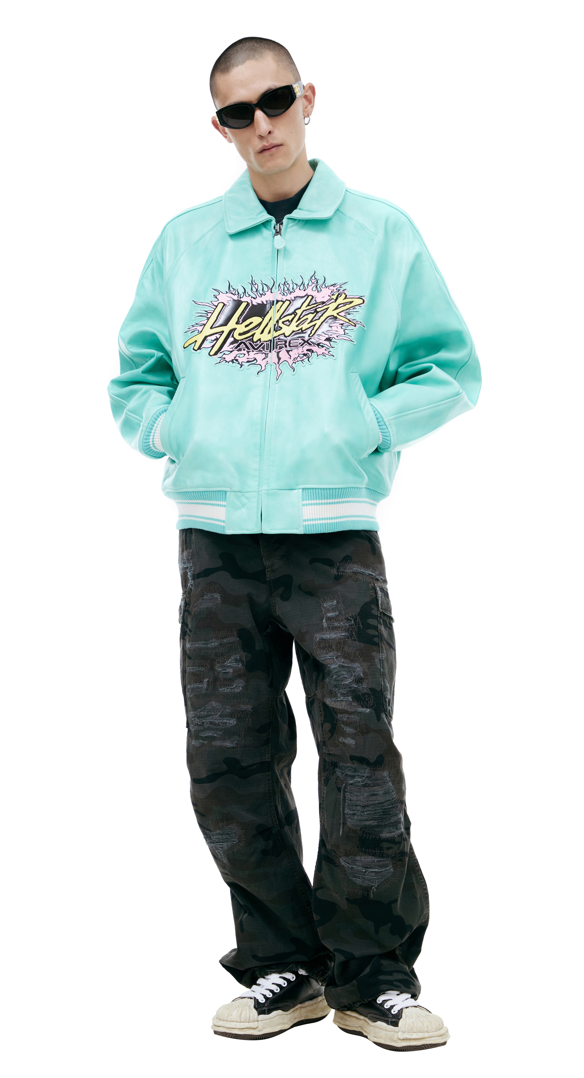 Hellstar Бомбер Hellstar x Avirex