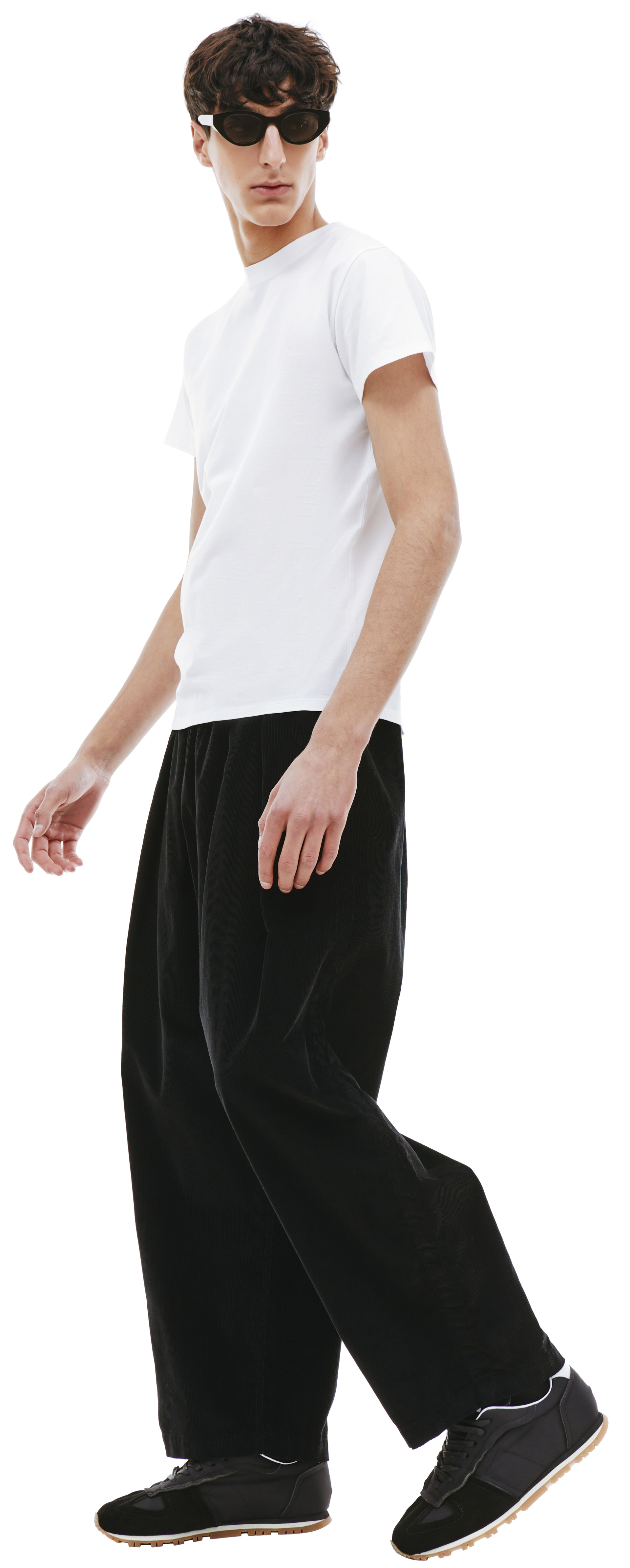 Maison Margiela Белая базовая футболка