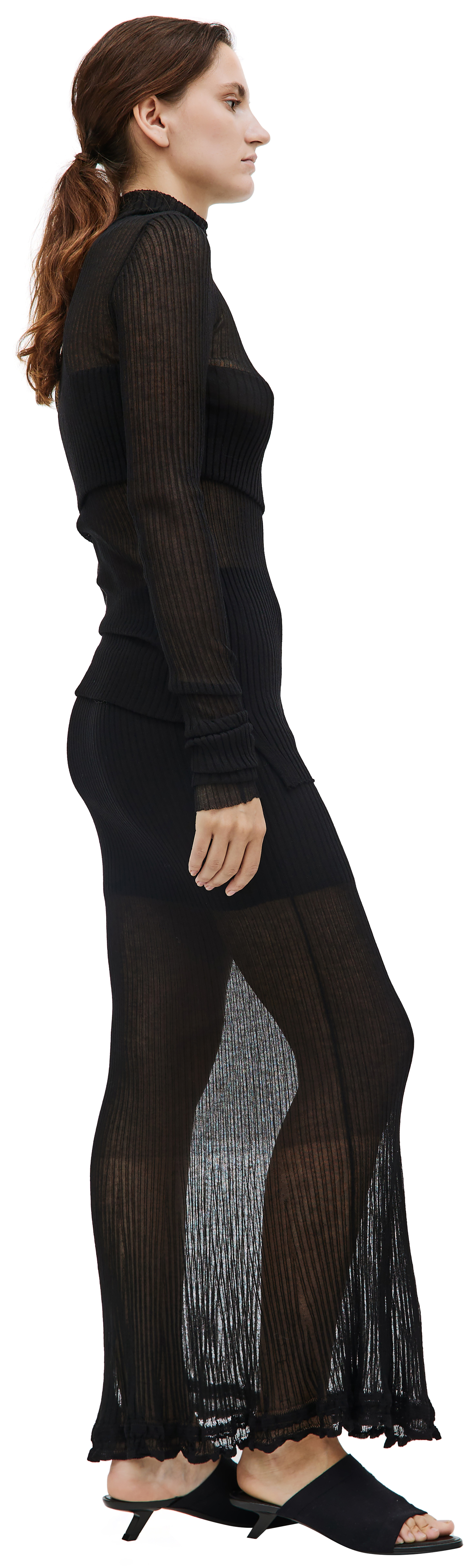 QUIRA Прозрачная юбка макси