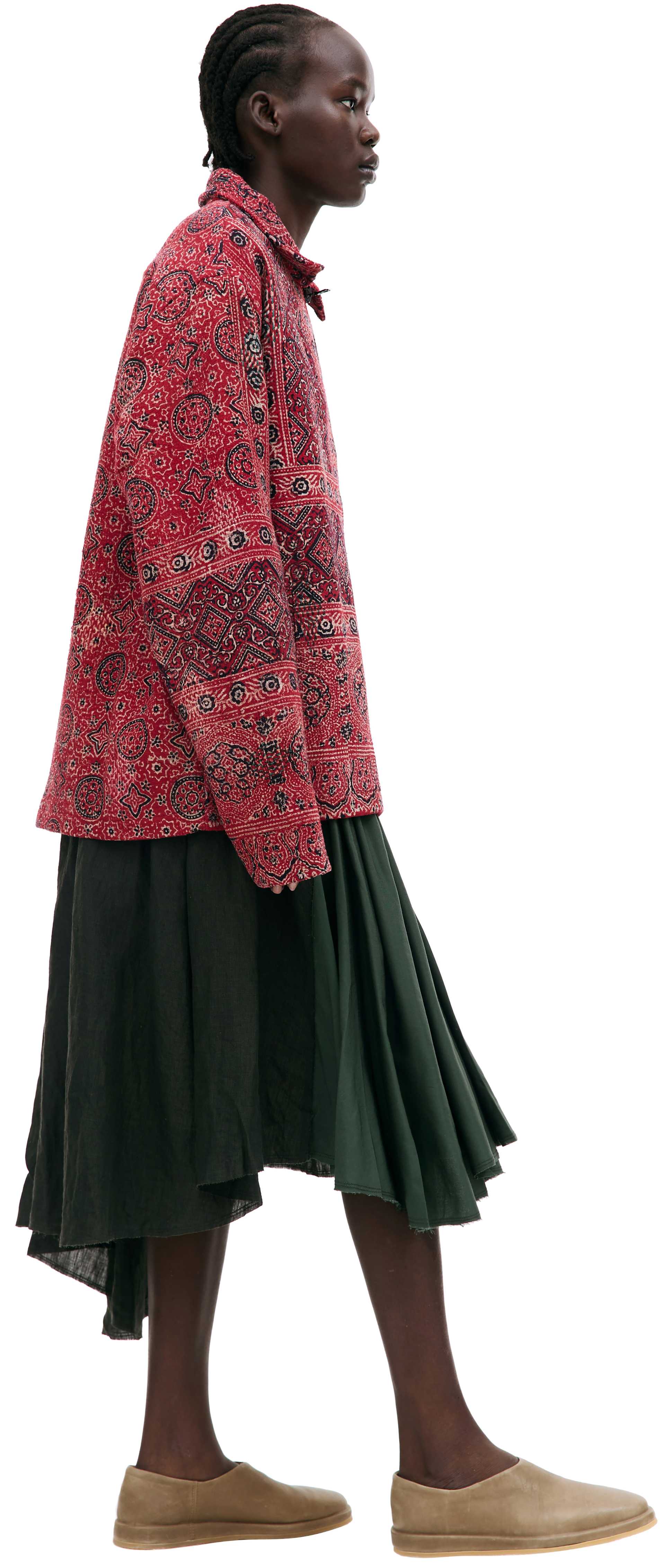 KARU RESEARCH Стеганая куртка на молнии