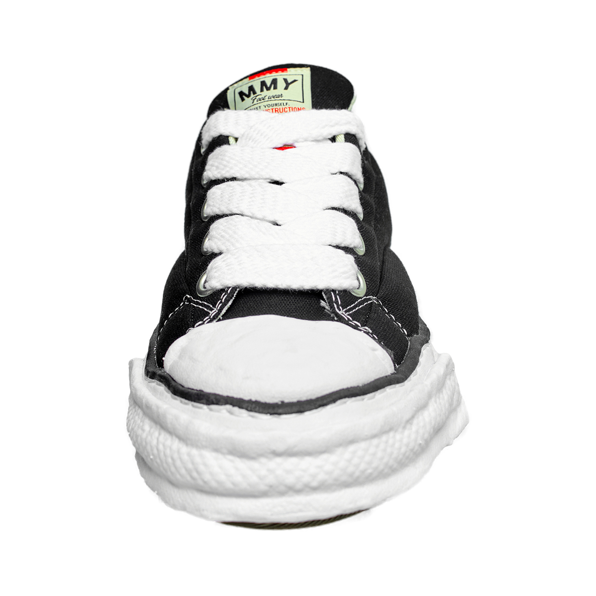 Maison Mihara Yasuhiro Дутые кеды из текстиля