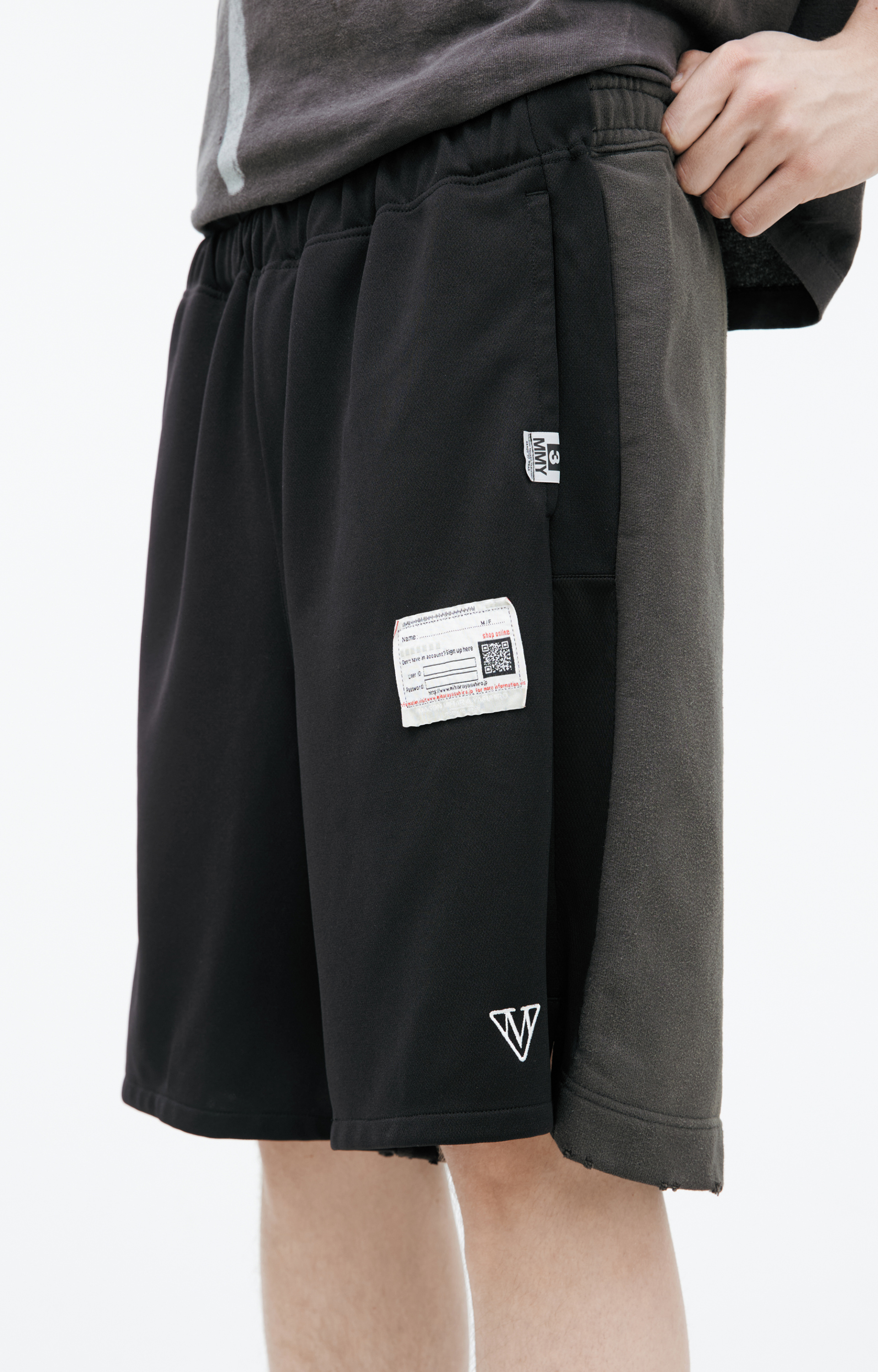 Maison Mihara Yasuhiro Cotton mix shorts