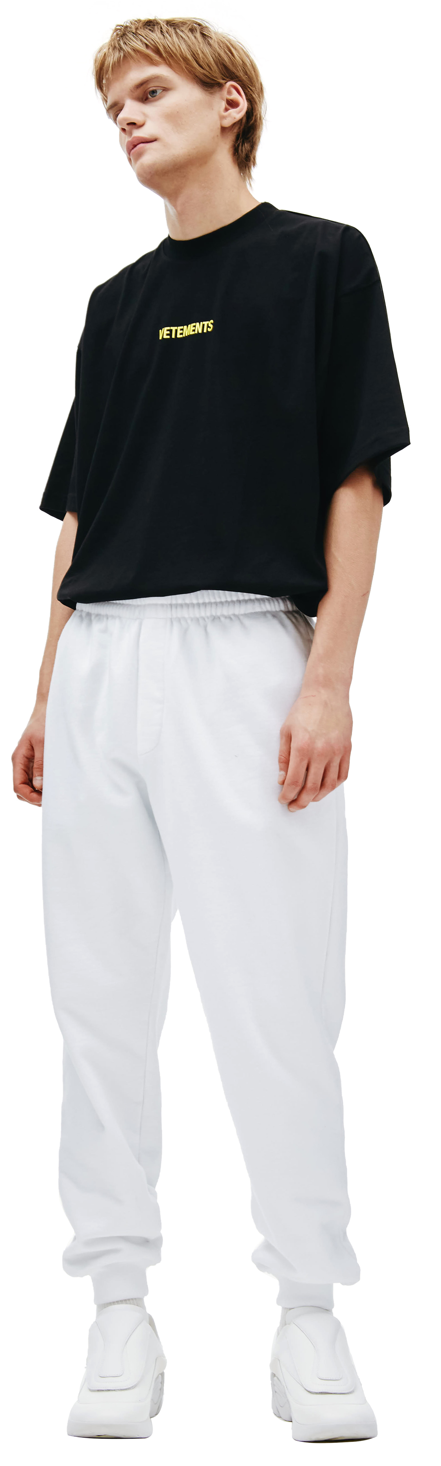 VETEMENTS Белые спортивные брюки