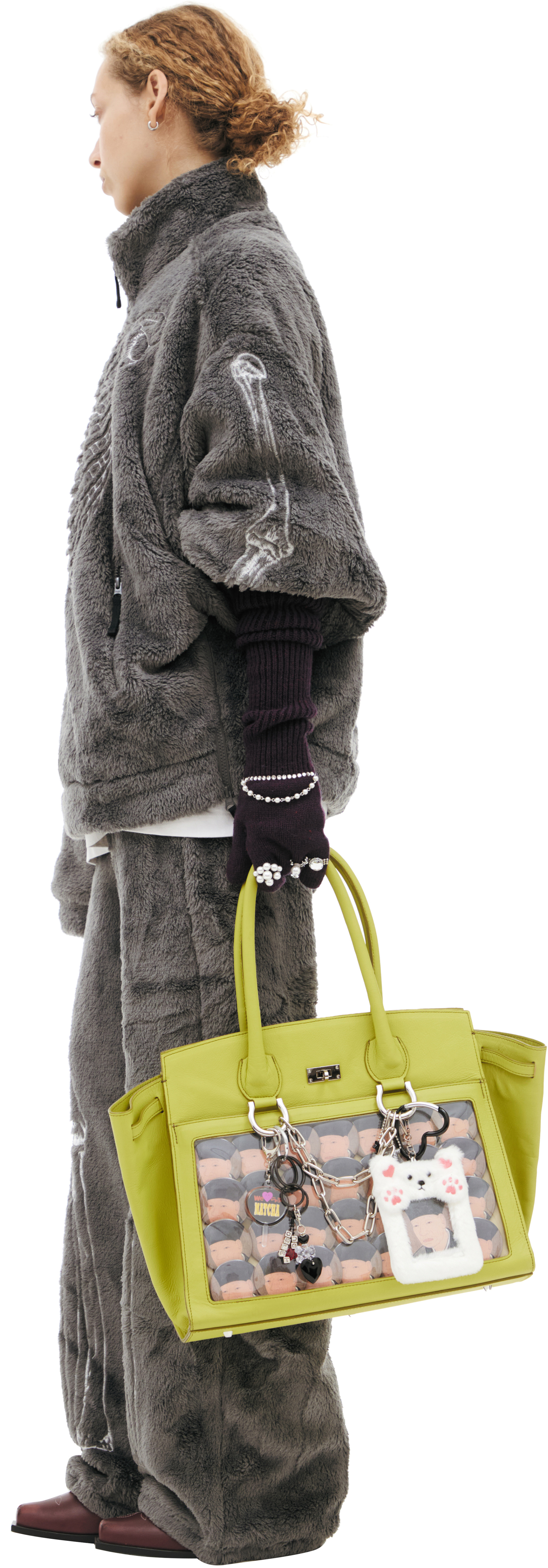 Doublet Плюшевый свитшот с вышивкой