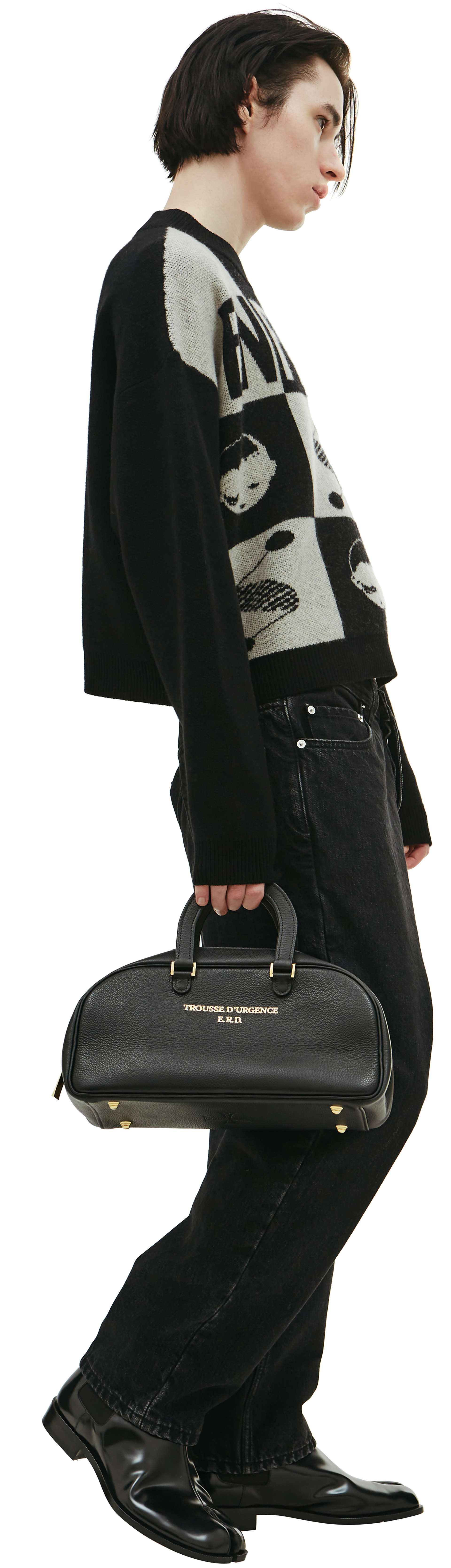 Enfants Riches Déprimés Укороченный свитер Enfans из шерсти