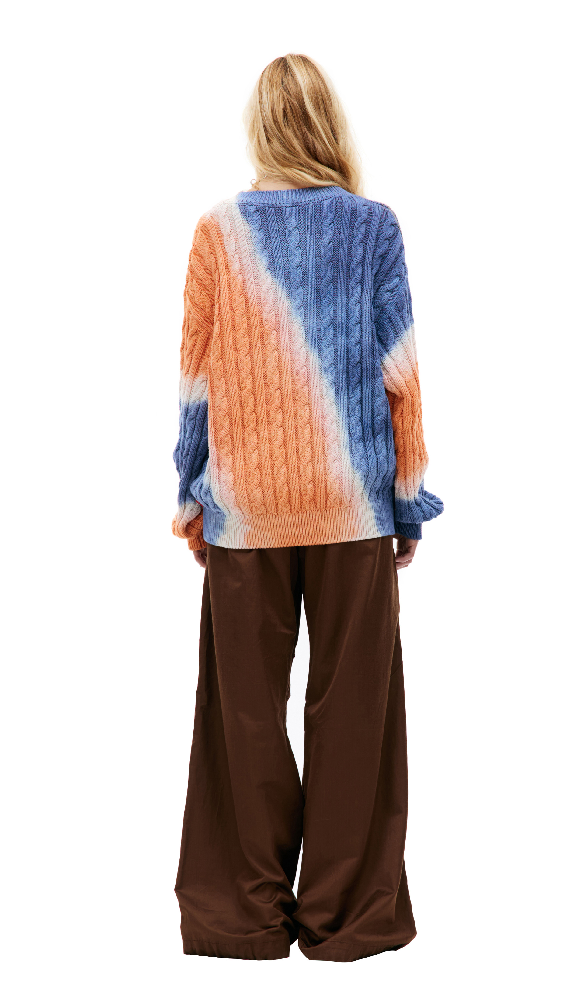 Diesel Вязаный свитер K-Janci с тай-дай эффектом