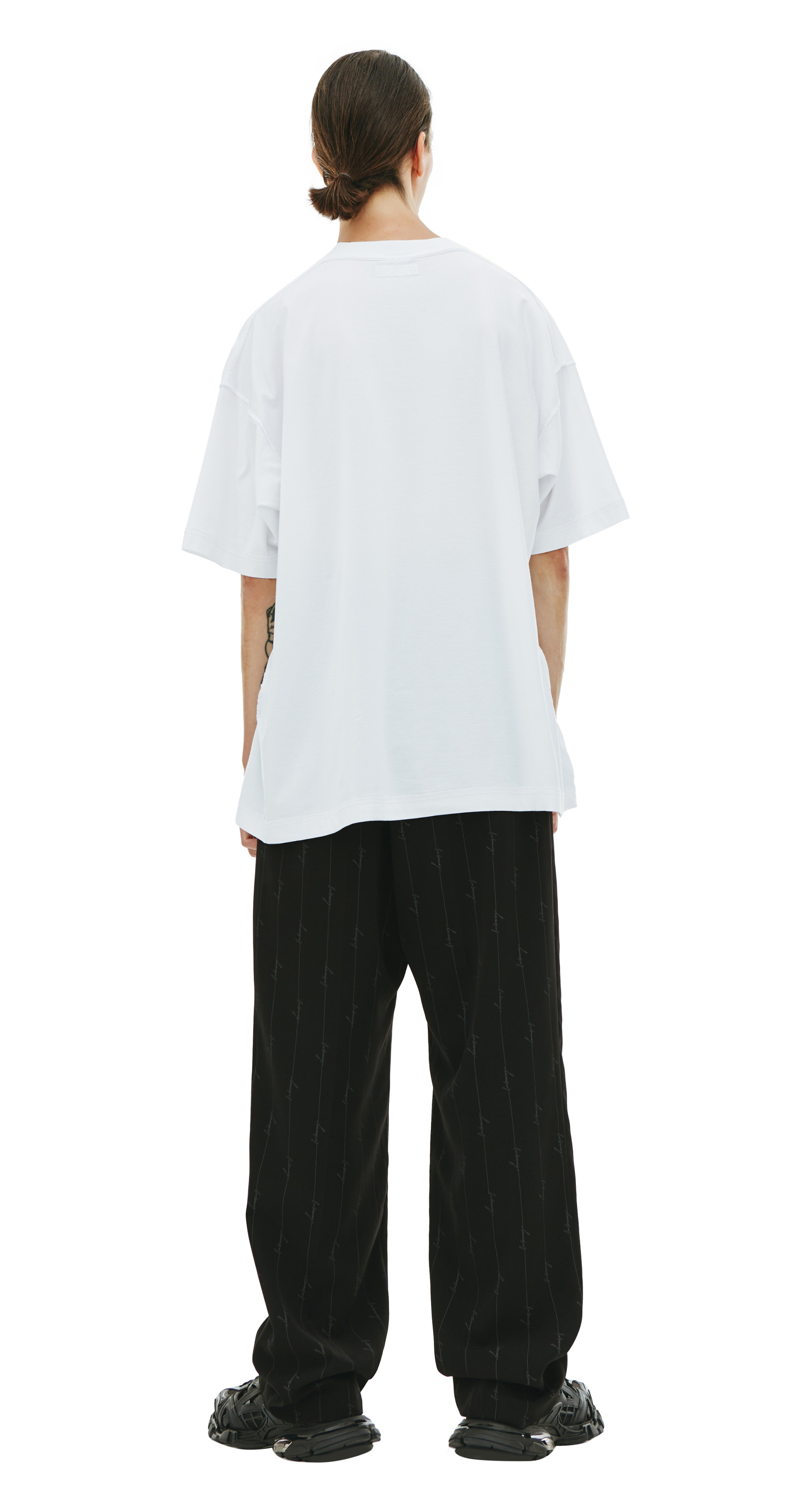 VETEMENTS Футболка со швами наизнанку