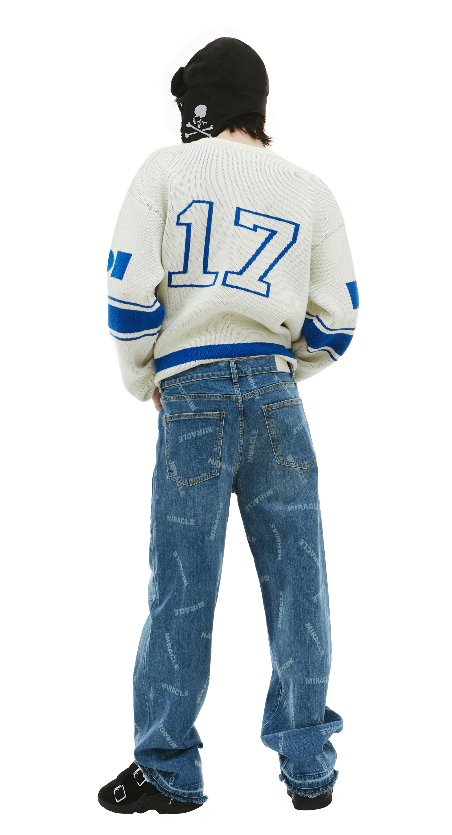 Nahmias Прямые джинсы с монопринтом