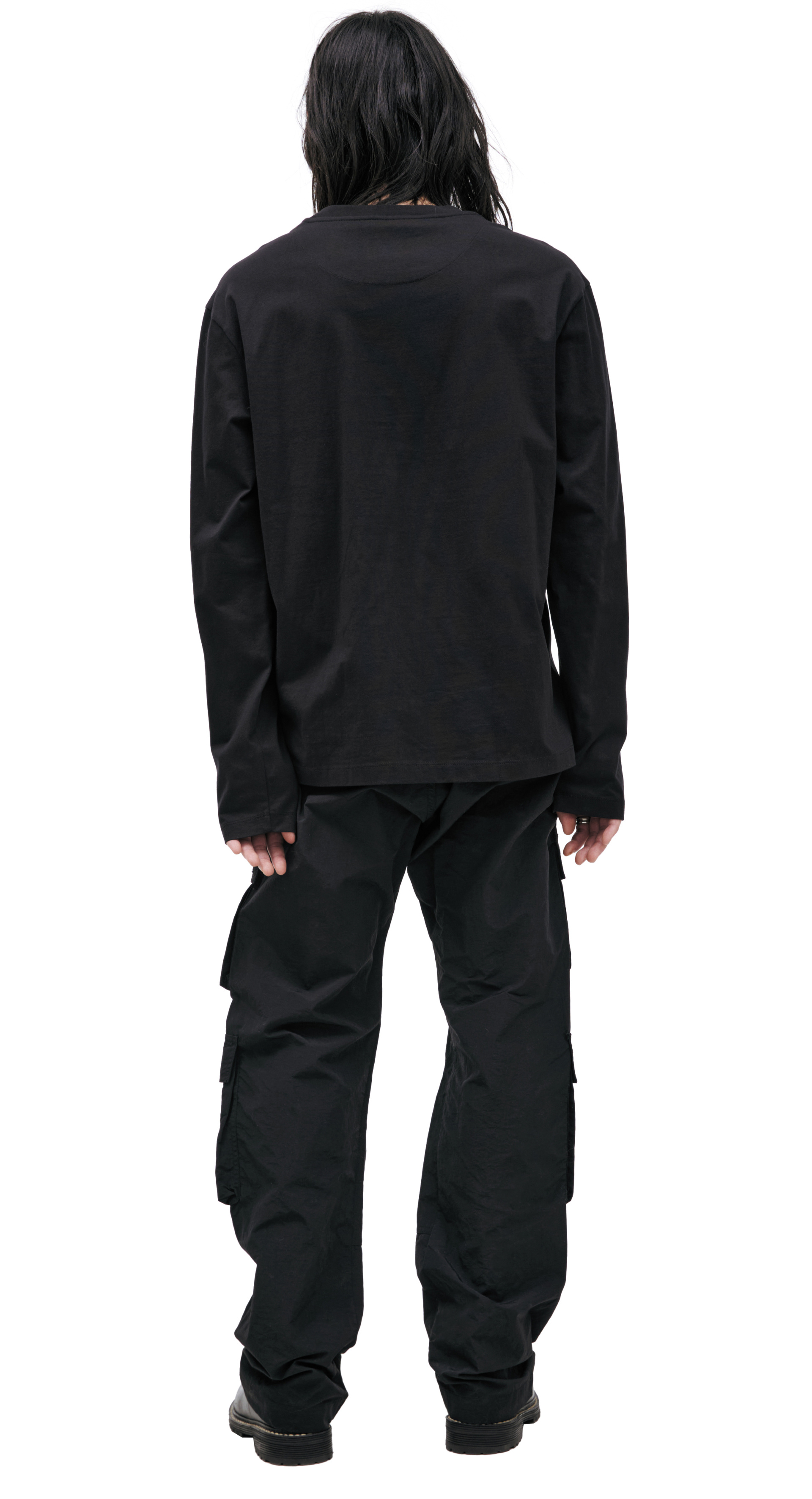 Jil Sander Лонгслив-J47GC0002/J45048/001/ONE базовый черный