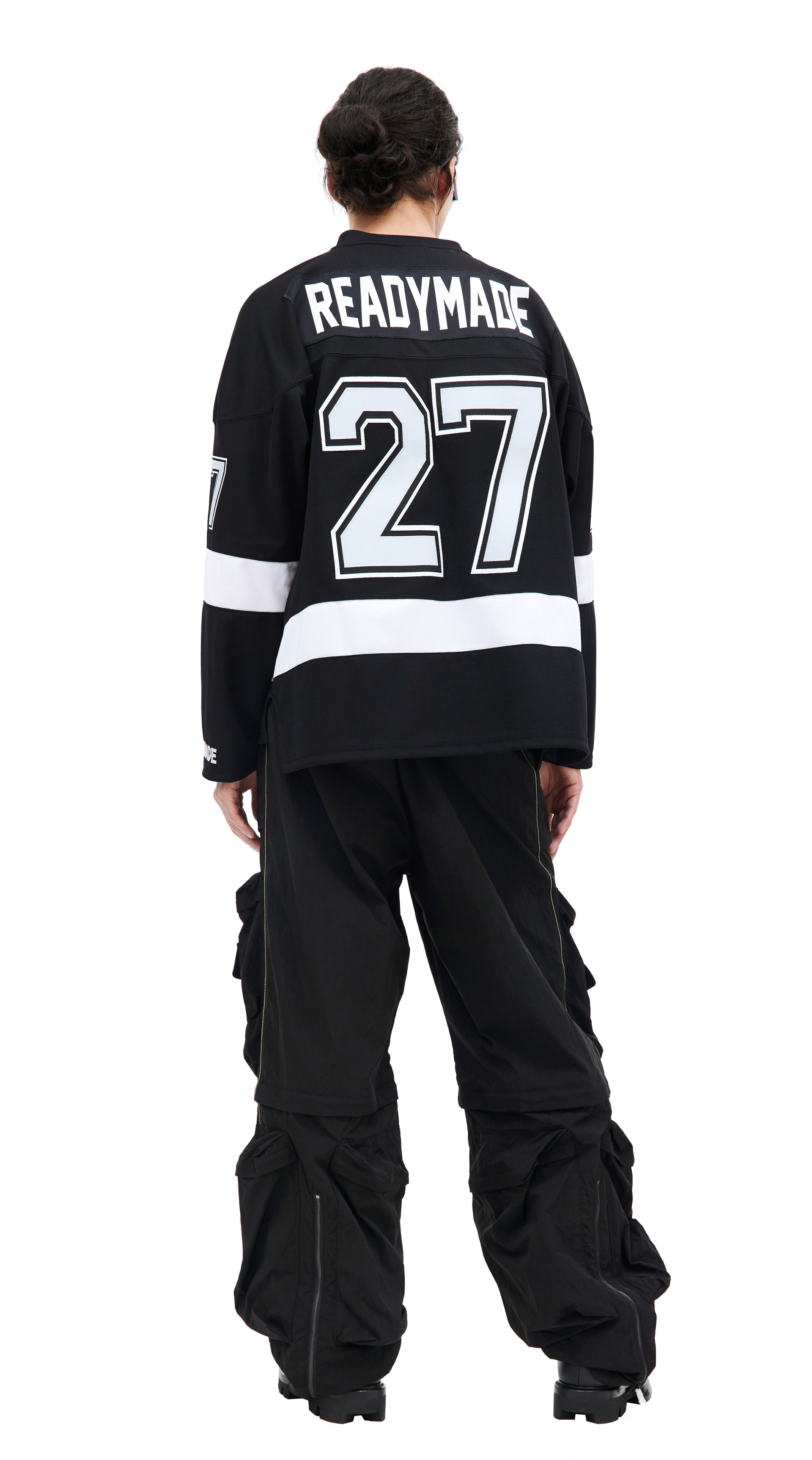 Readymade Оверсайз лонгслив Game с нашивками