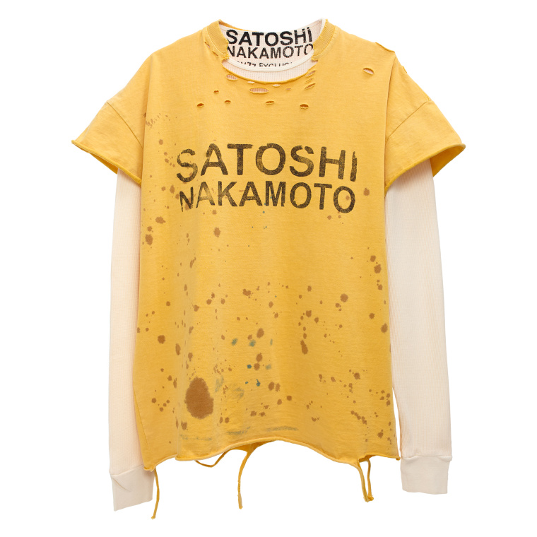 Satoshi Nakamoto Футболка