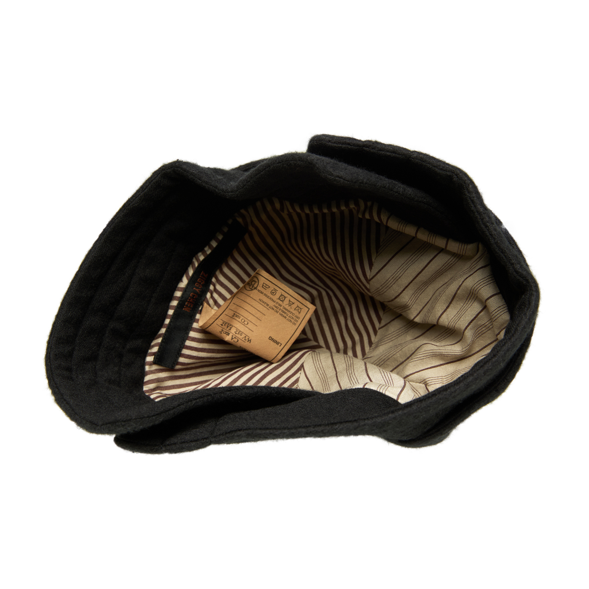 Ziggy Chen Двухслойная шапка из кашемира