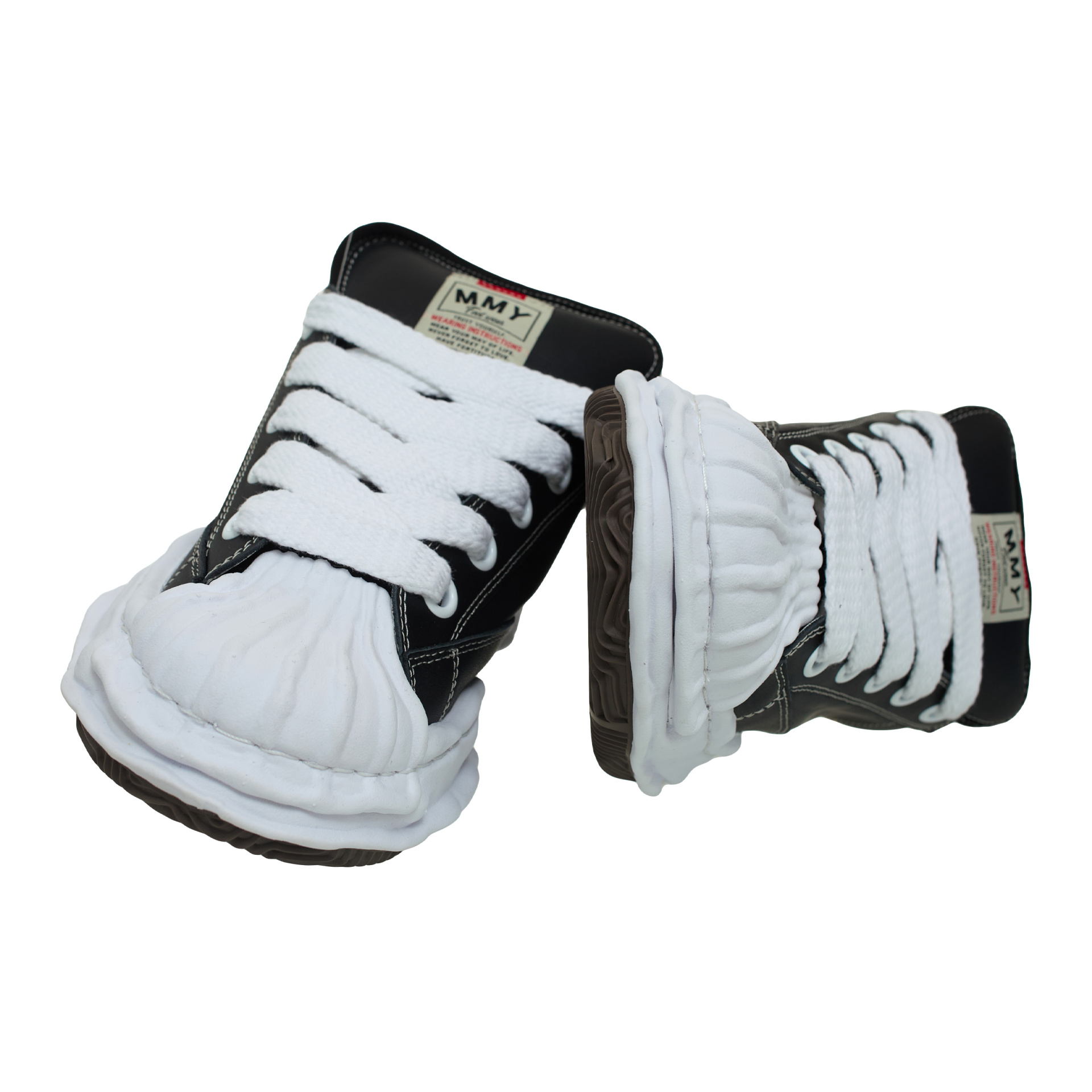 Maison Mihara Yasuhiro Кожаные кеды Blakey