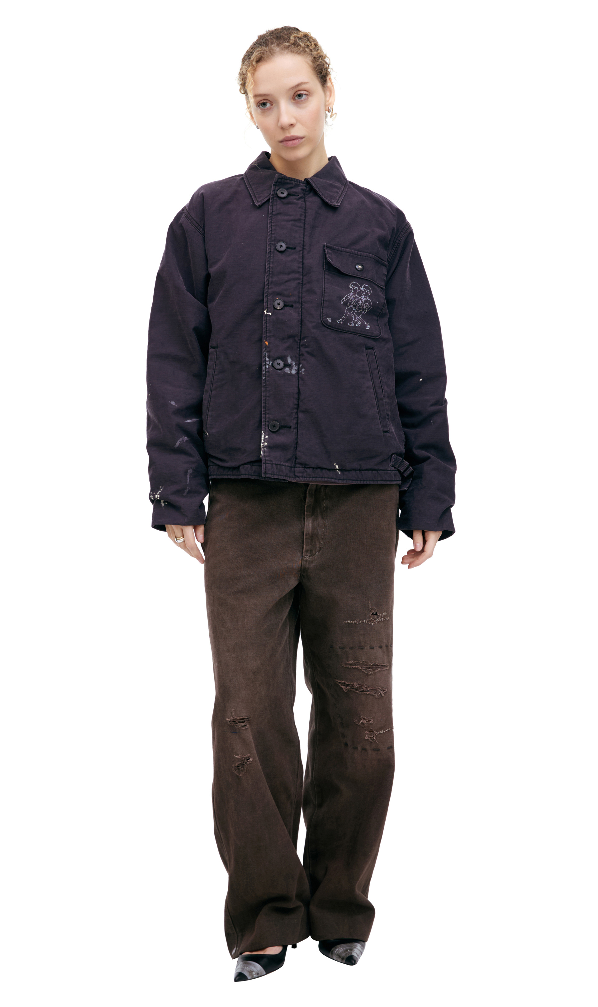 Enfants Riches Déprimés Куртка с вышивкой