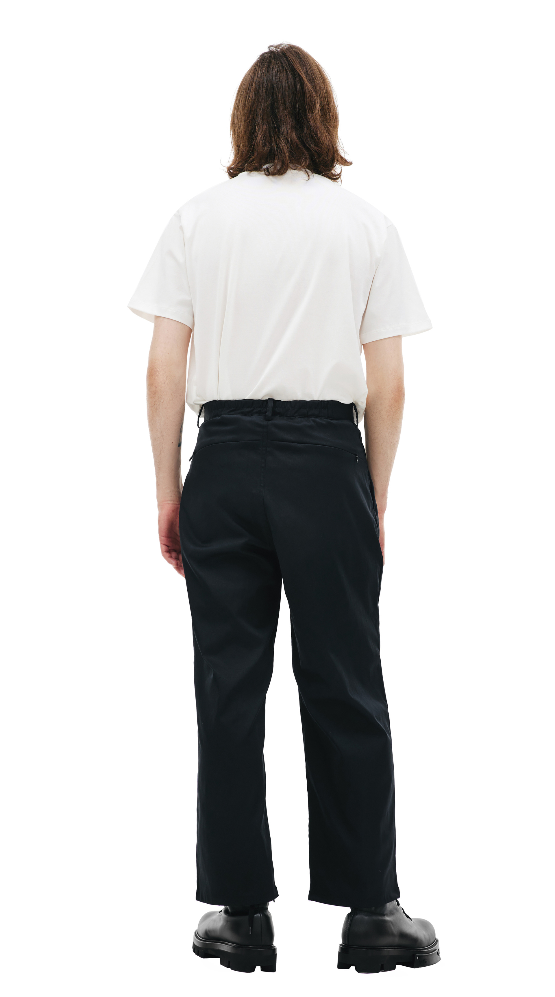 KIMMY Черные брюки с защипами