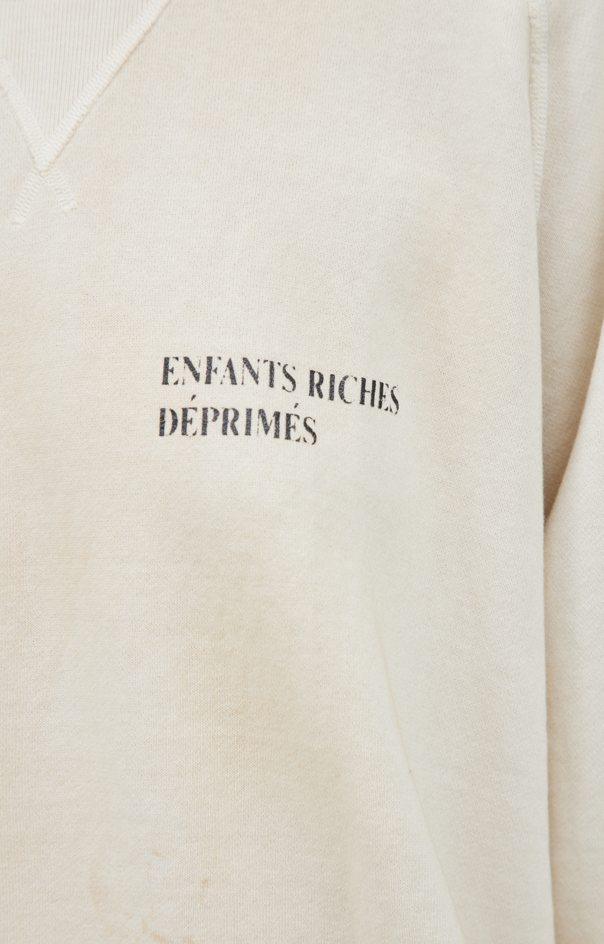 Enfants Riches Déprimés Оверсайз свитшот с потертостями