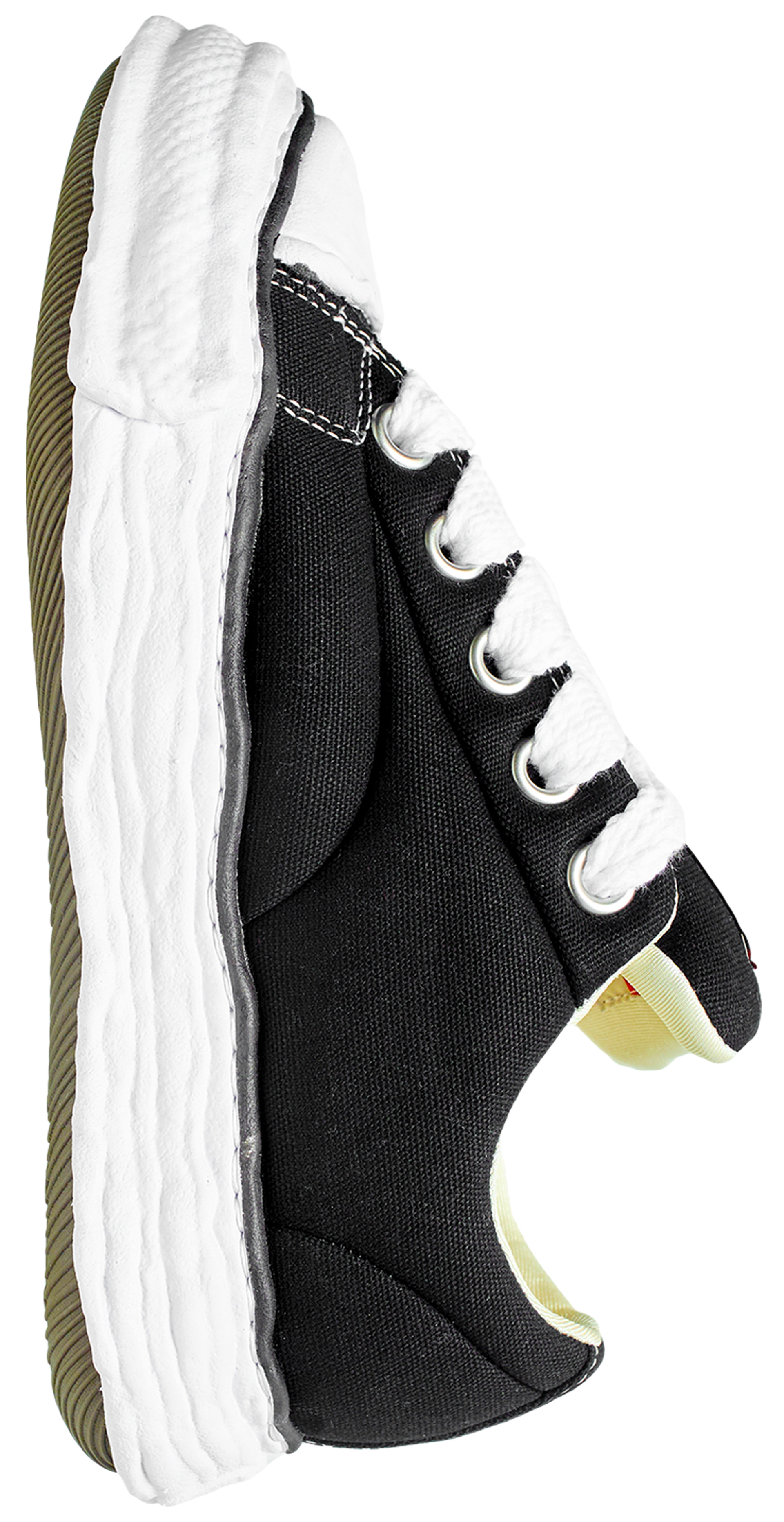 Maison Mihara Yasuhiro Дутые кеды из текстиля