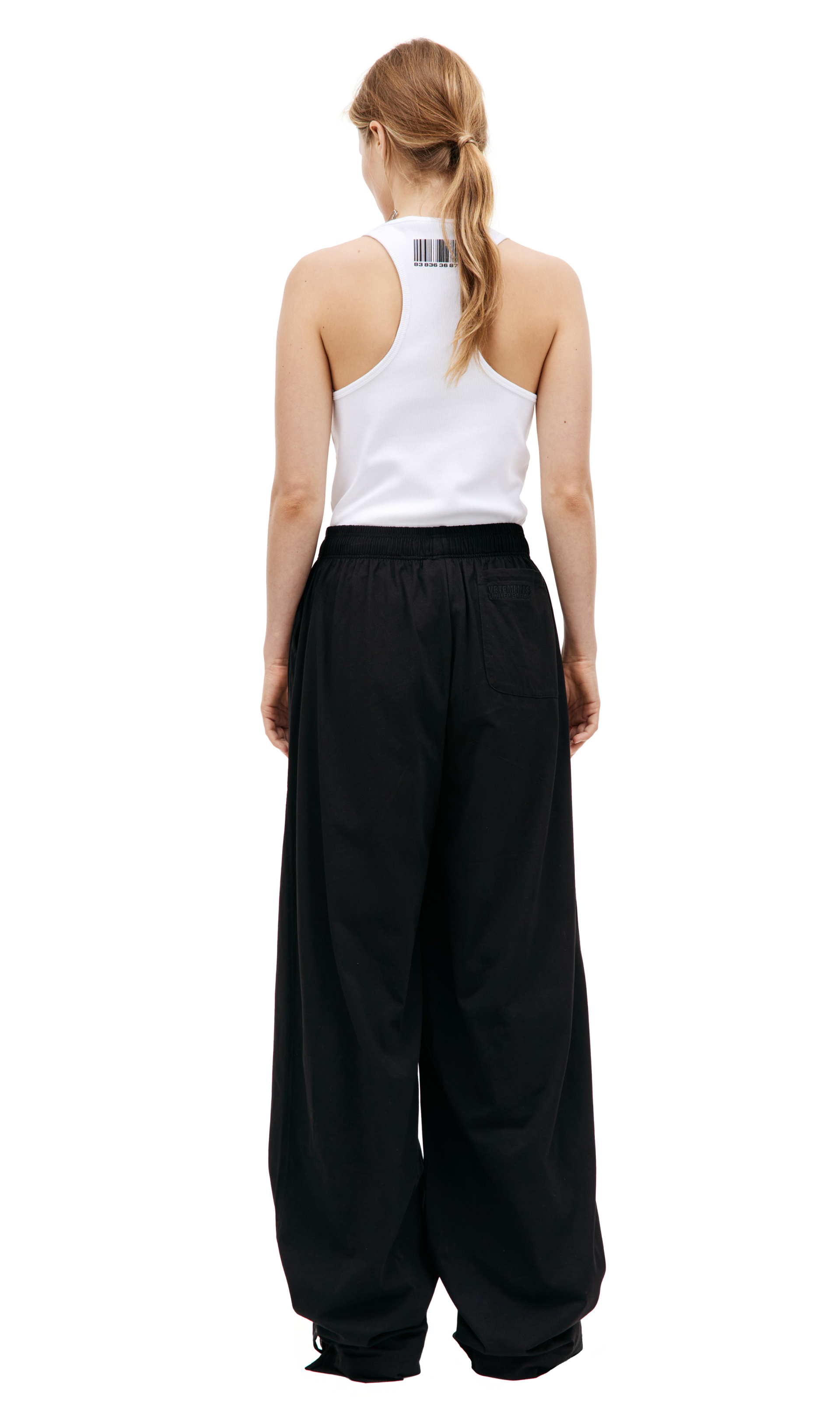VETEMENTS Широкие брюки на резинке