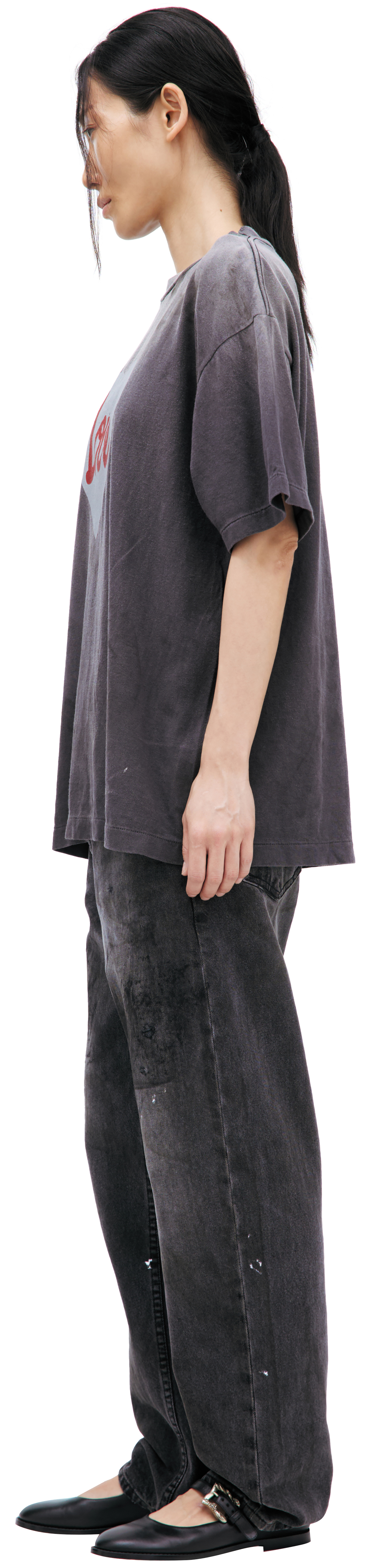 Saint Mxxxxxx Футболка с принтом \'LOVE\'