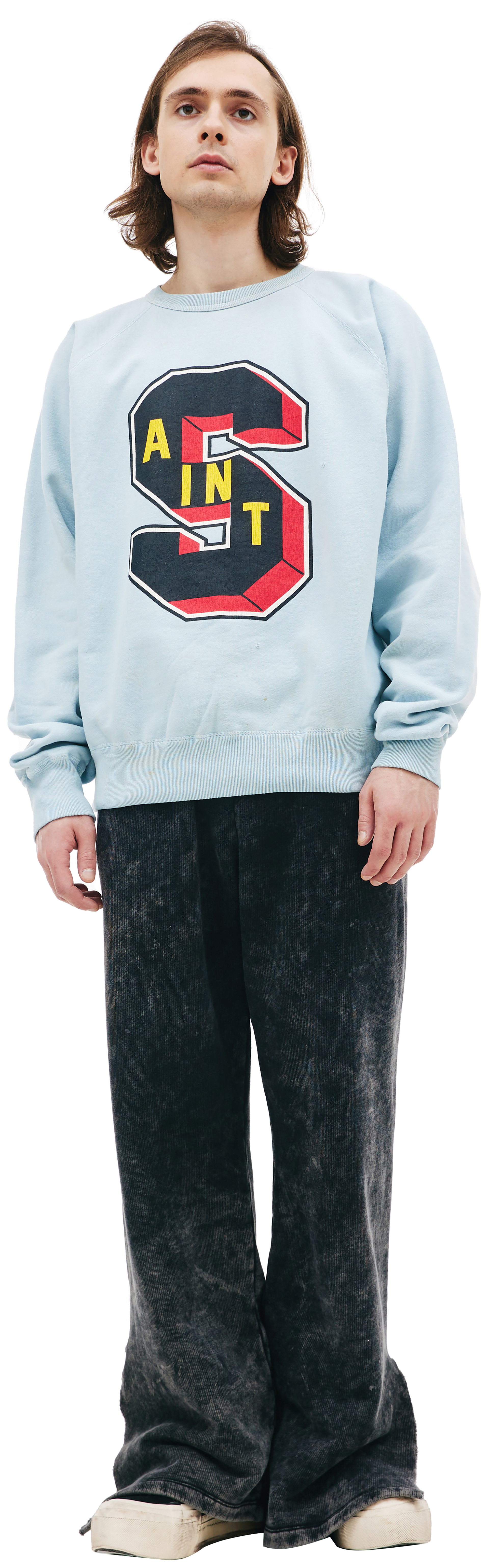 Saint Michael Свитшот с принтом Saint Tears