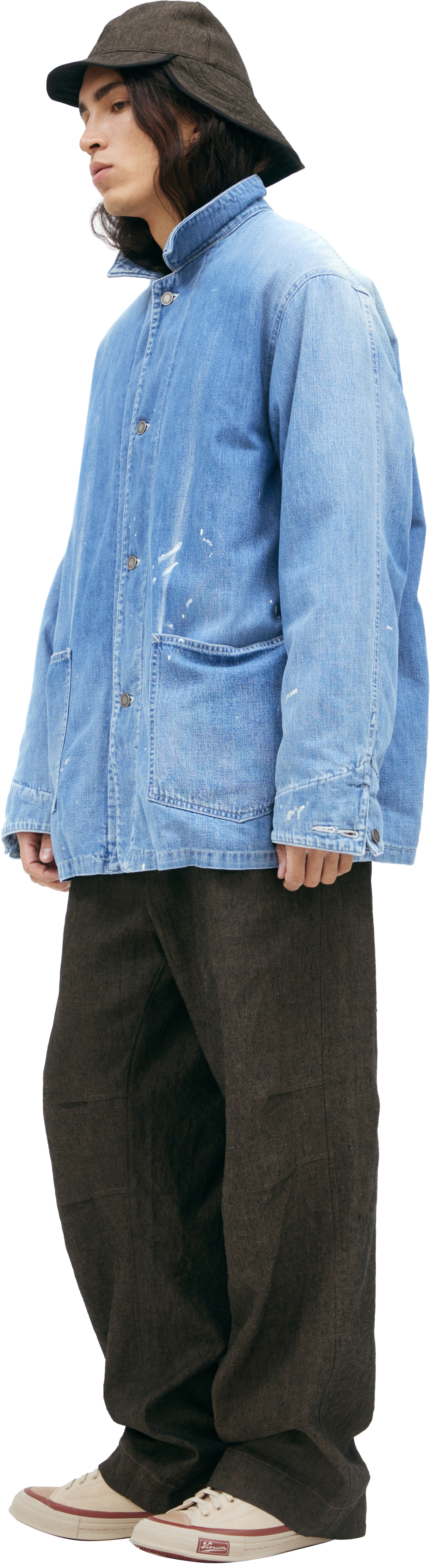 visvim Куртка с эффектом краски