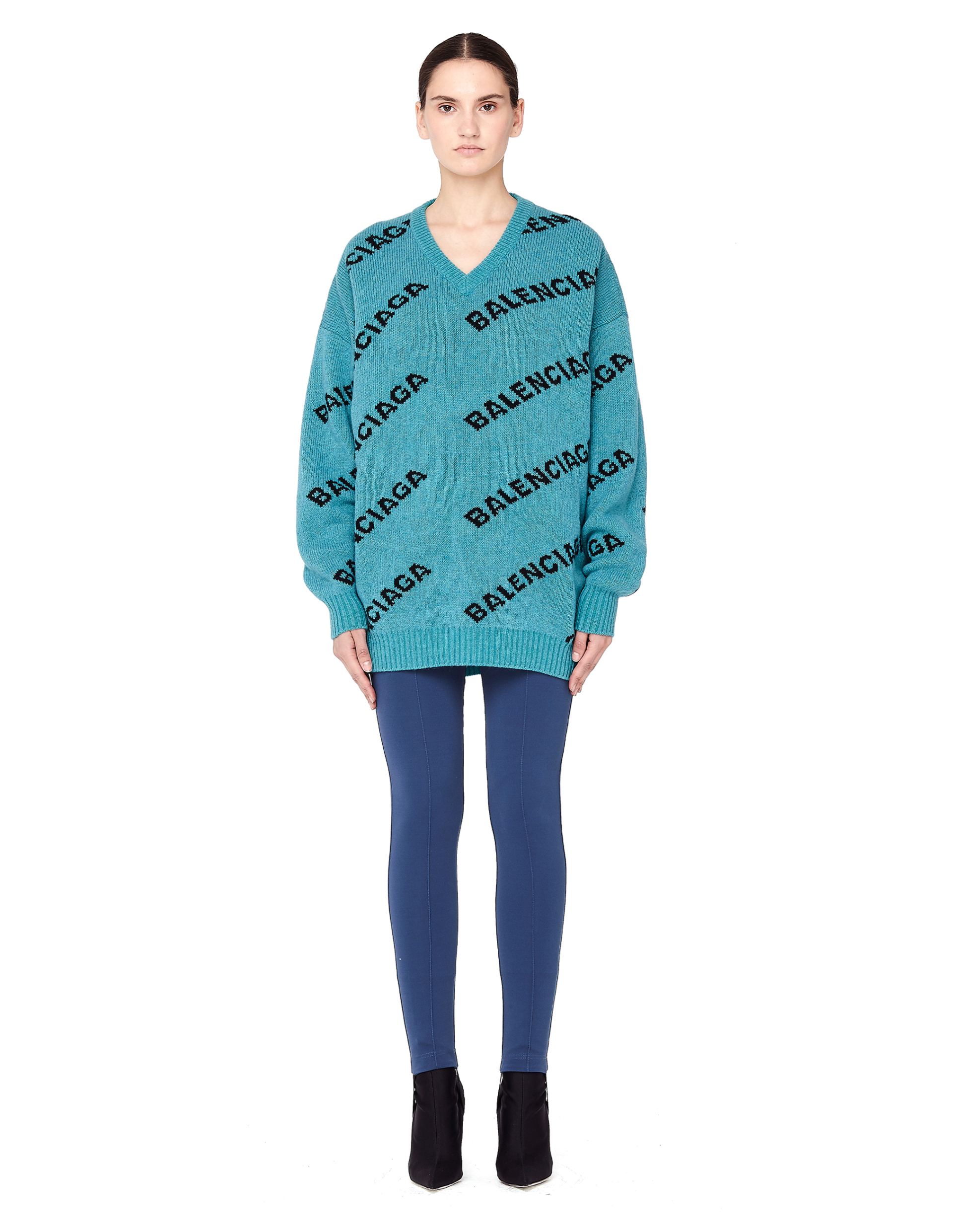 Balenciaga Свитер из шерсти с лого