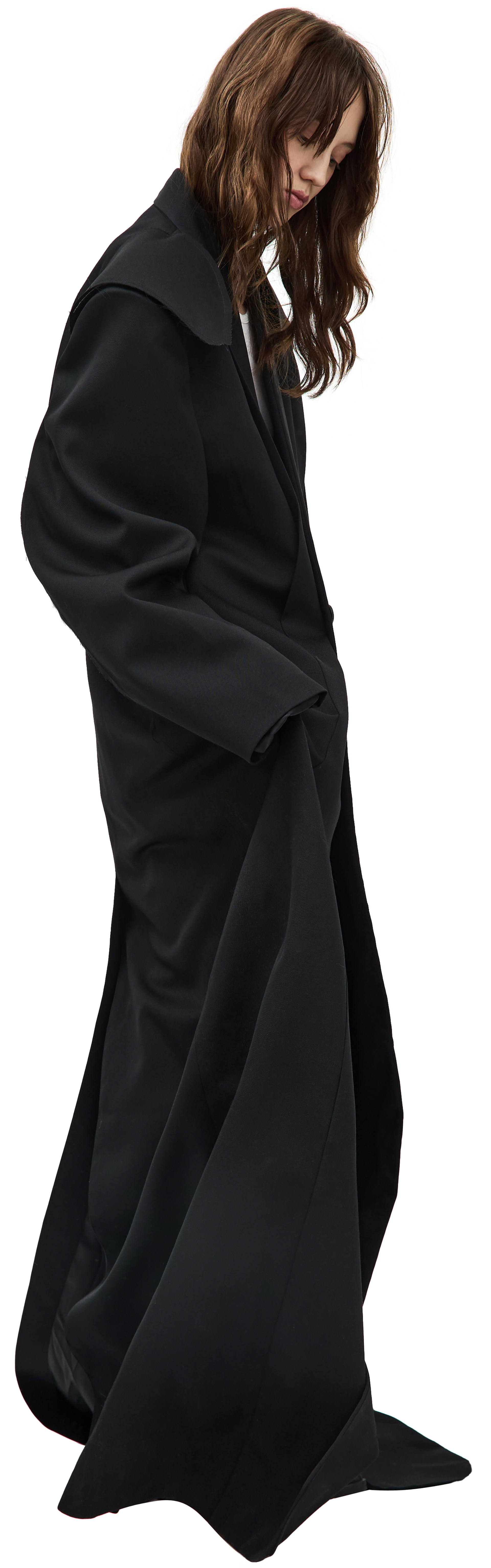 Enfants Riches Déprimés Шерстяной плащ с наплечниками