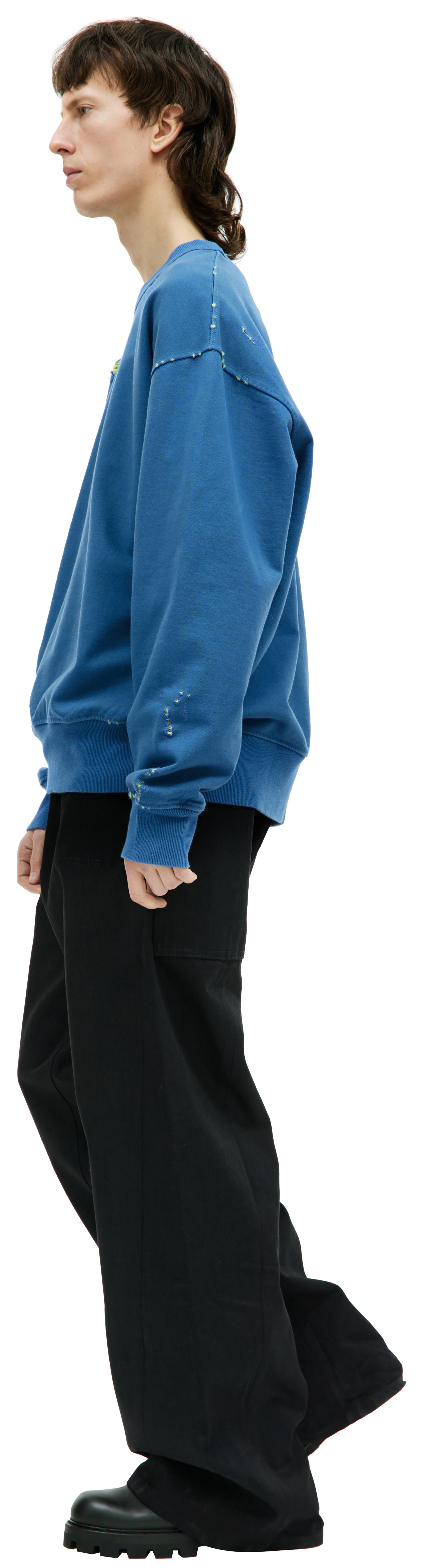 Diesel Рваный свитшот S-Macs