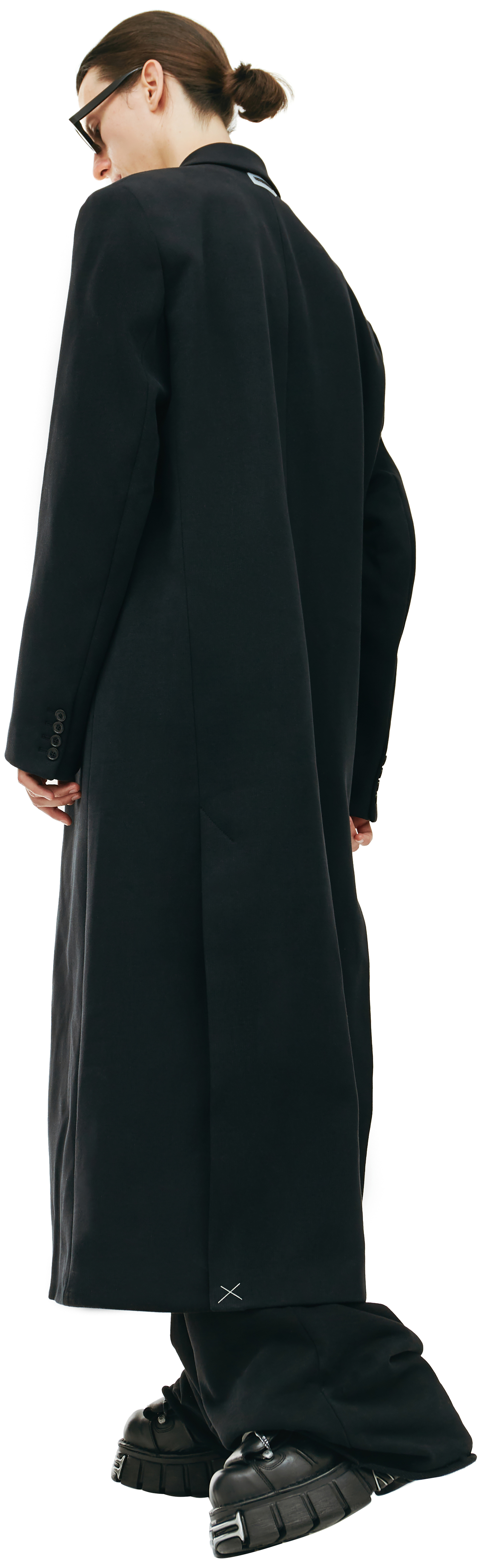 VETEMENTS Длинное оверсайз пальто