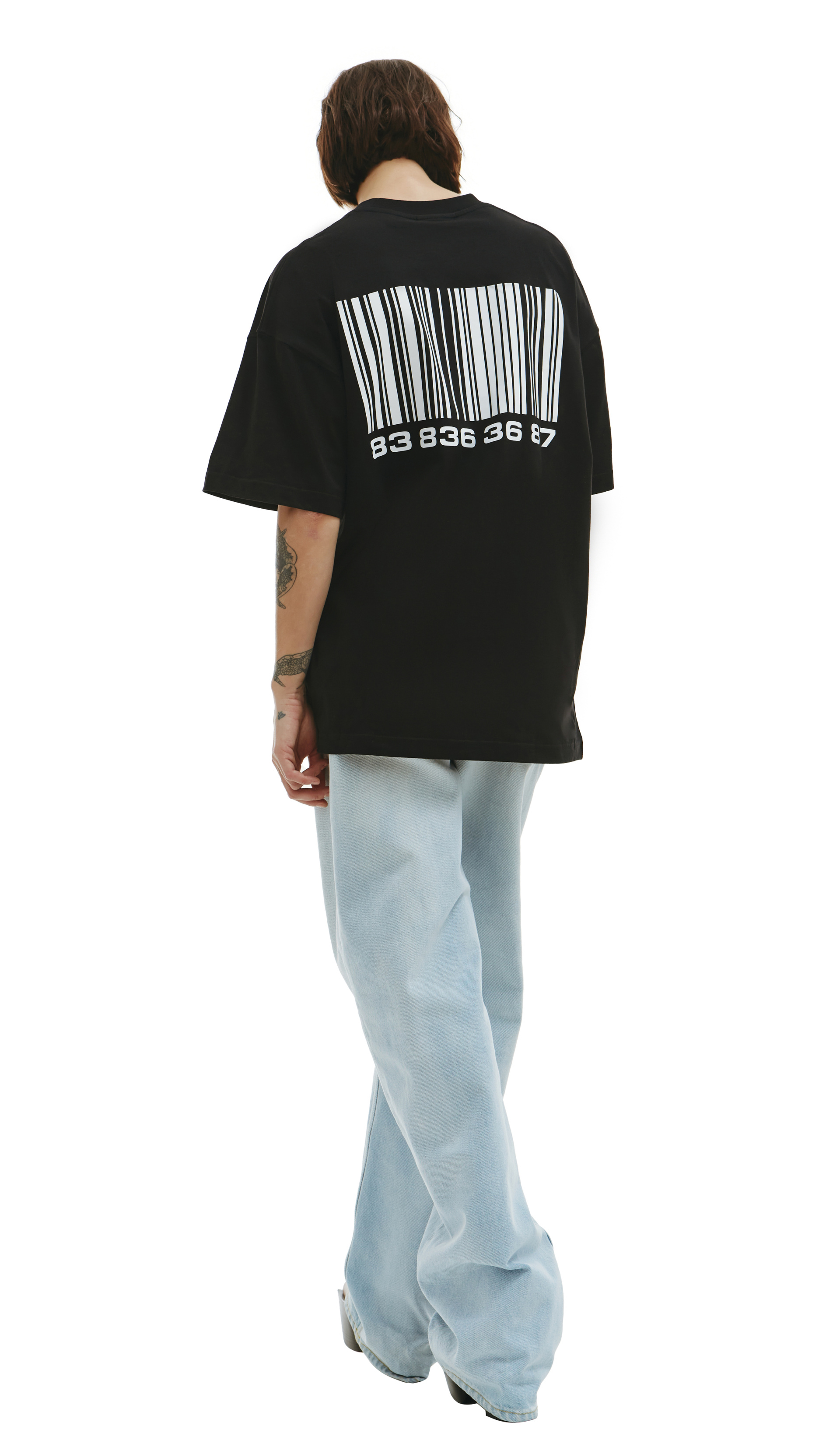 VTMNTS Футболка с принтом Back to the future