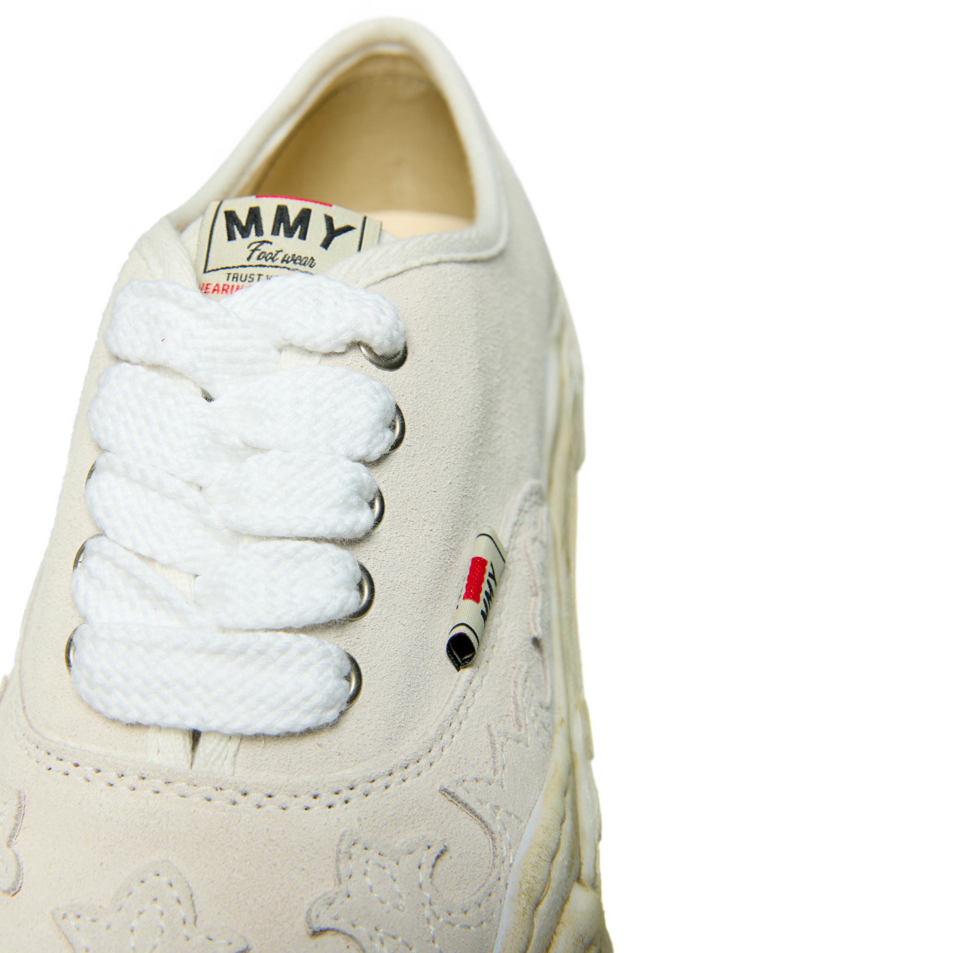 Maison Mihara Yasuhiro Кеды Baker Western из замши