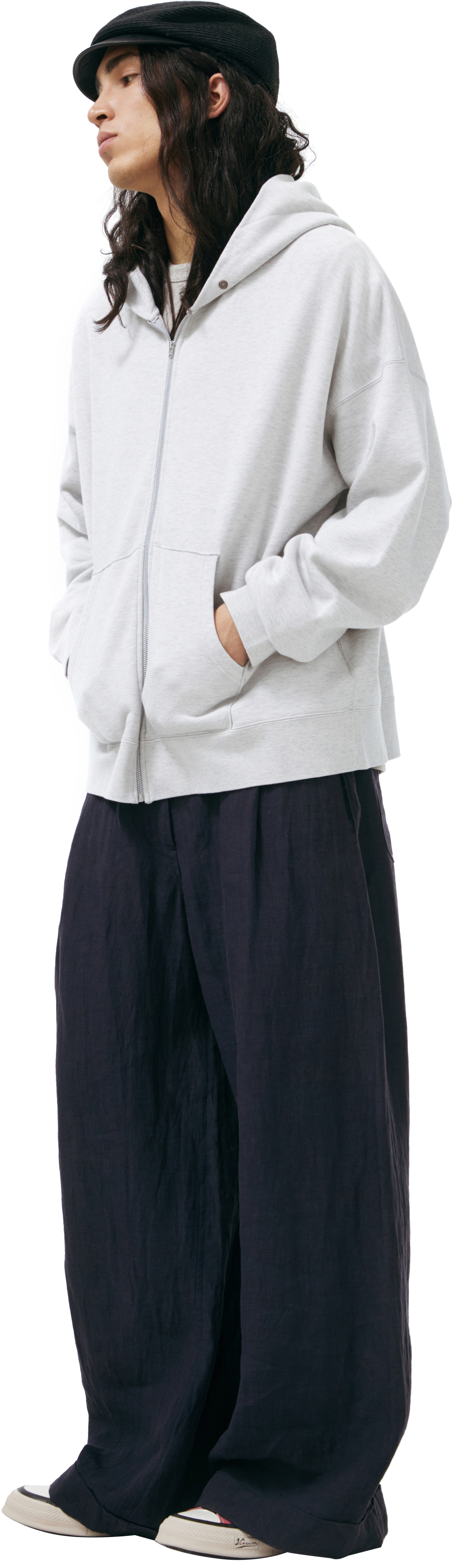 visvim Хлопковое худи на молнии