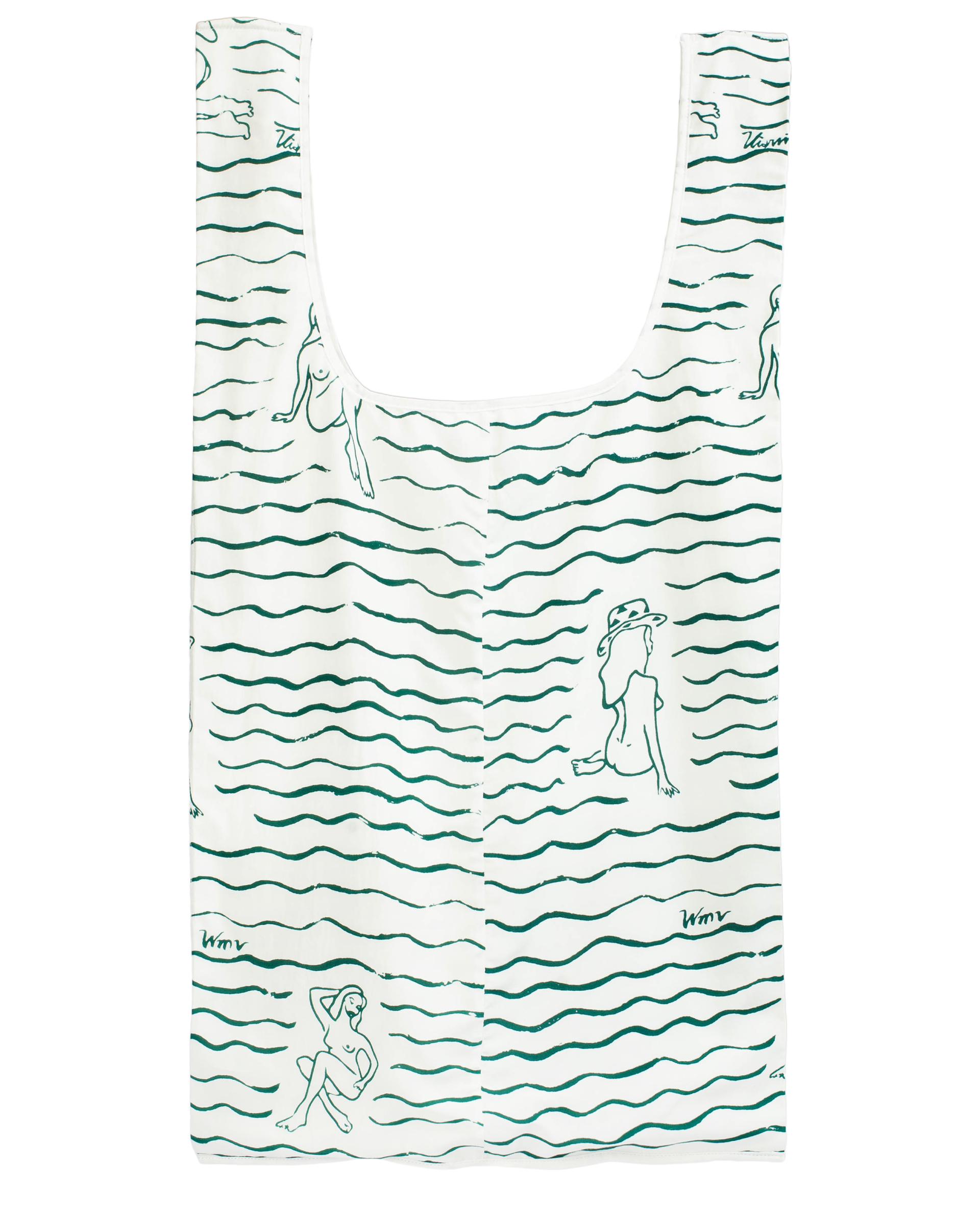 visvim Сумка-шоппер Market с принтом