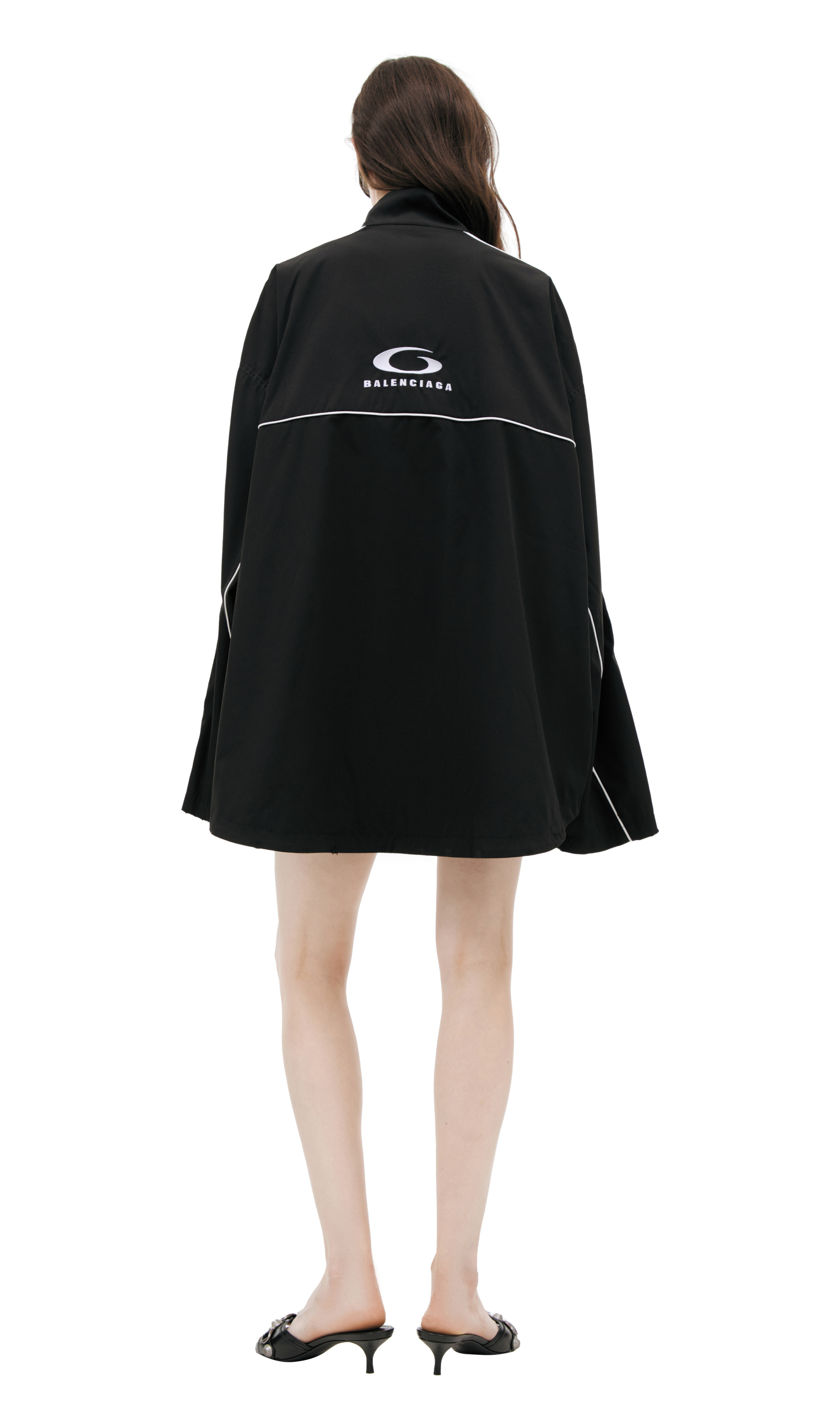 Balenciaga Черная куртка с лампасами