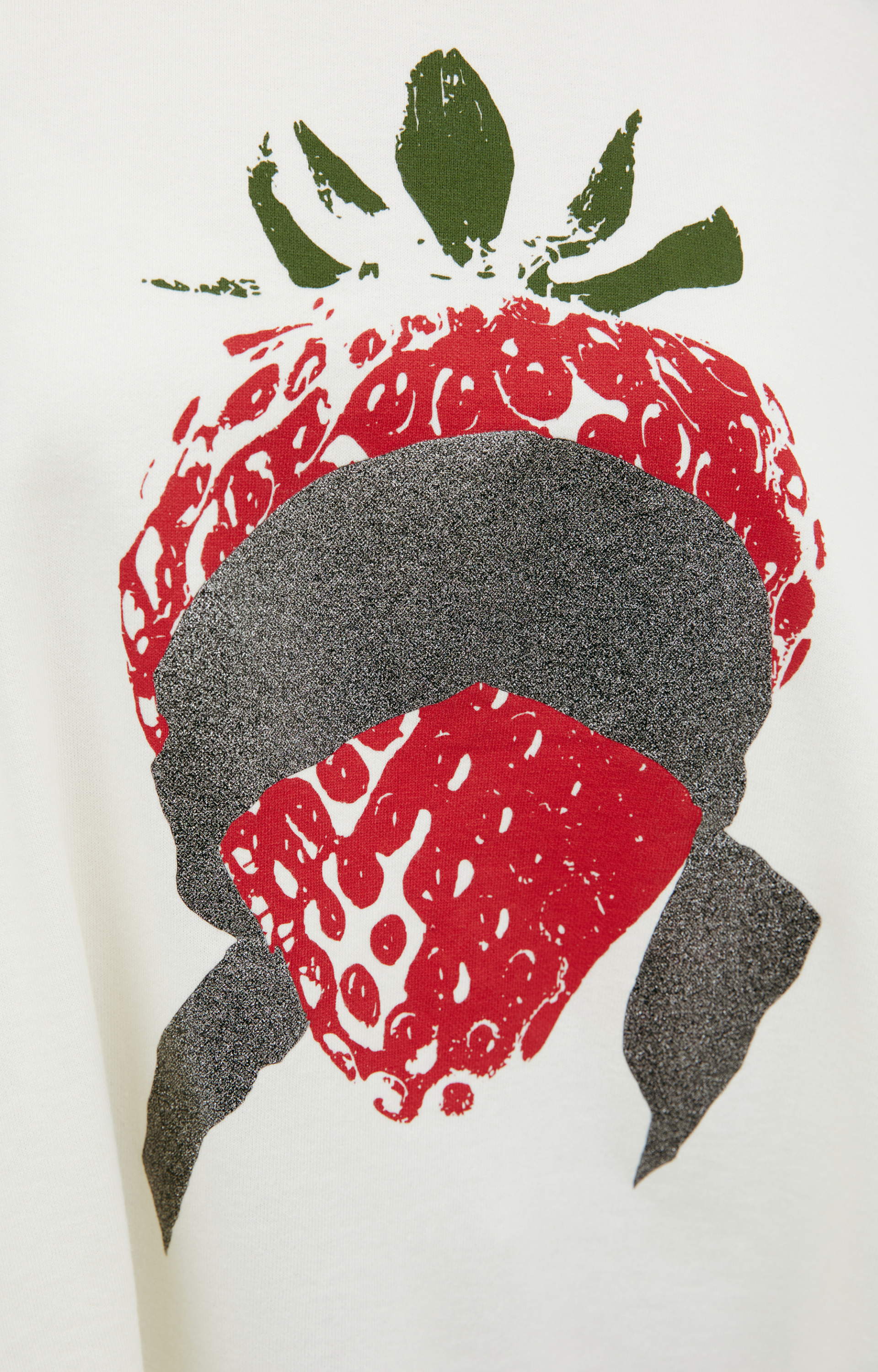 Undercover Белая футболка с принтом