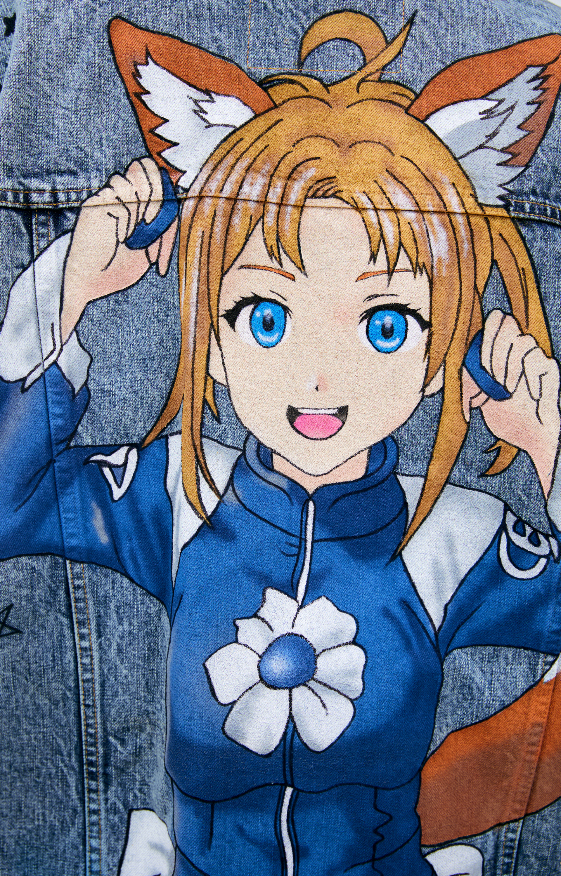 Doublet Джинсовая куртка на пуговицах