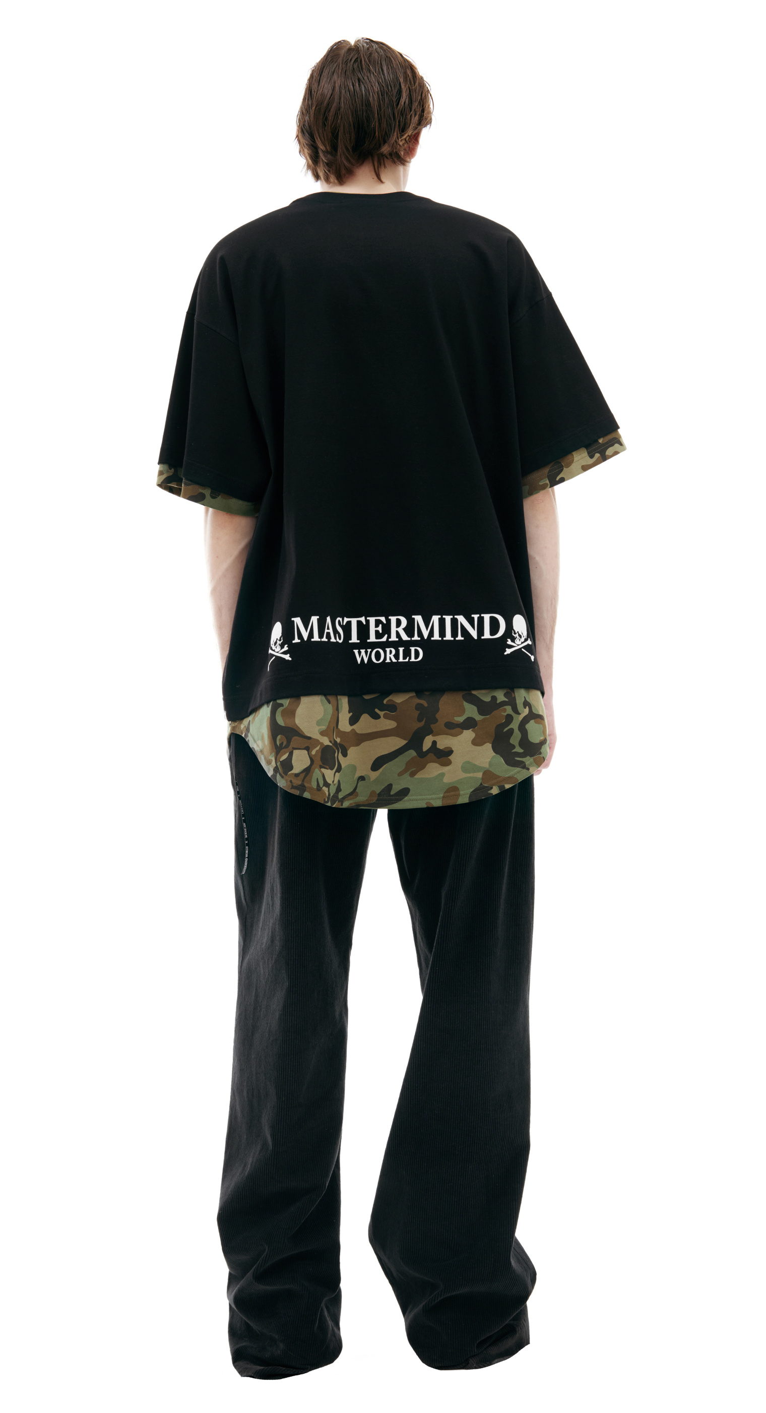 Mastermind WORLD Черная футболка с логотипом