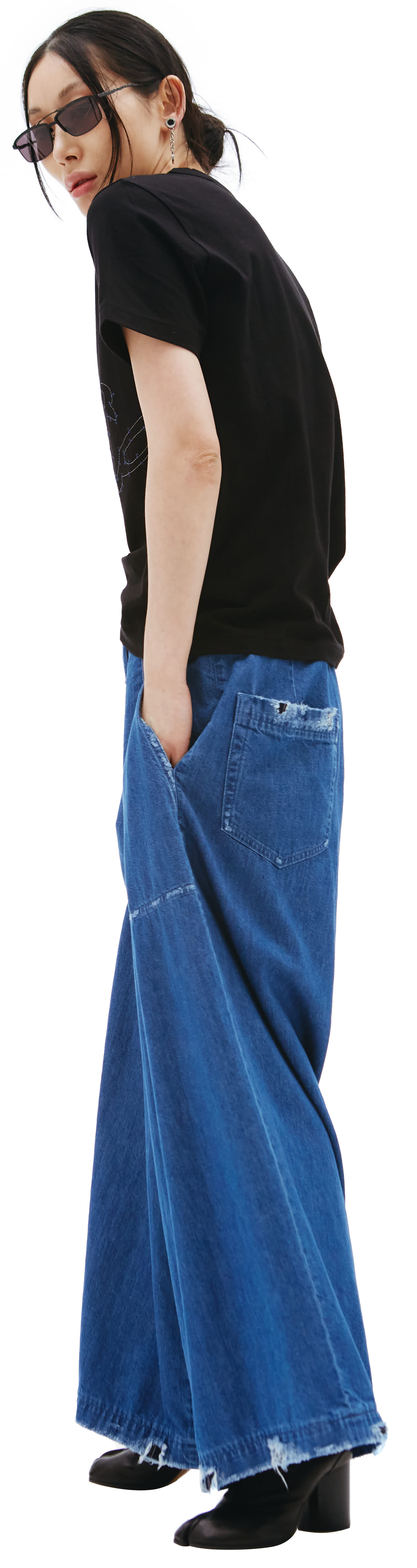 Y\'s Футболка из хлопка с принтом