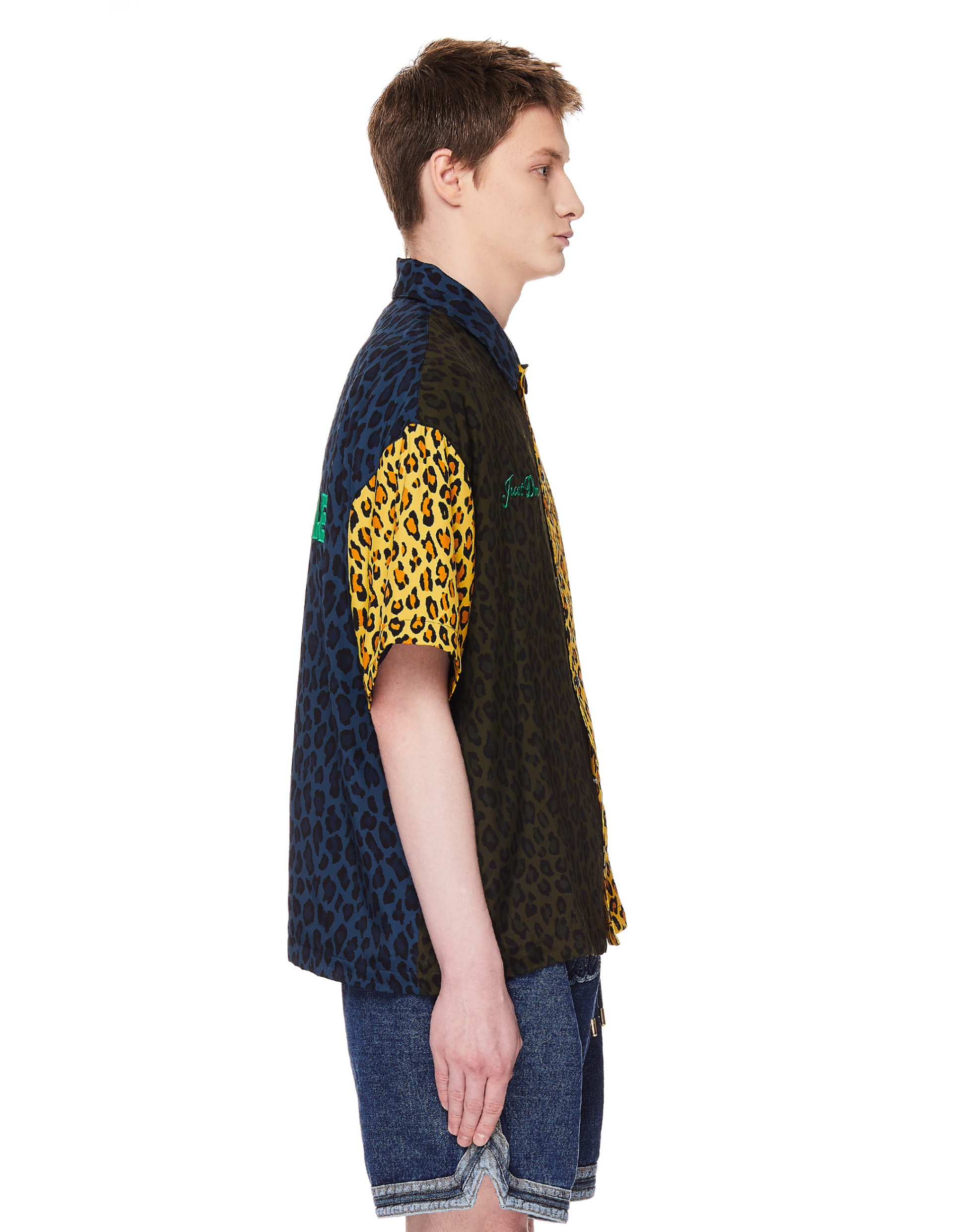 JUST DON Рубашка Leopard Warmup