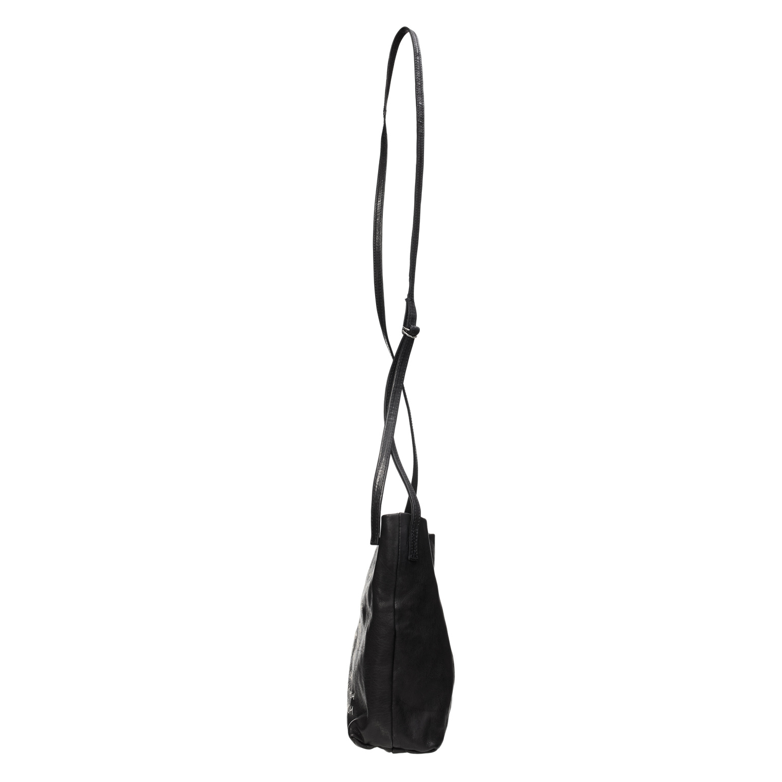 Ann Demeulemeester Черная сумка из кожи