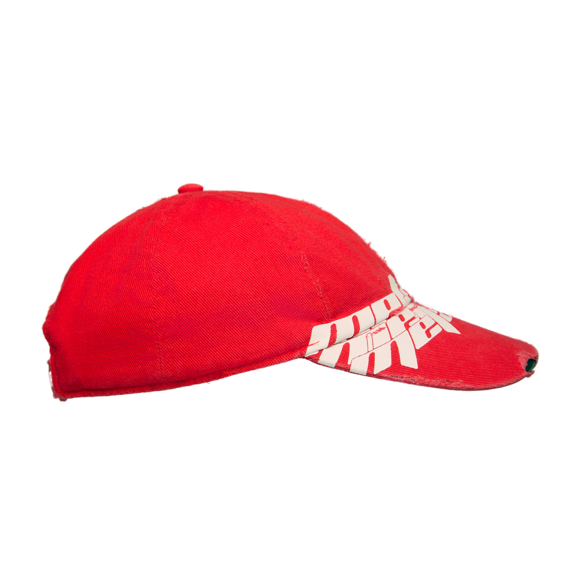 RRR123 Кепка с рваным эффектом