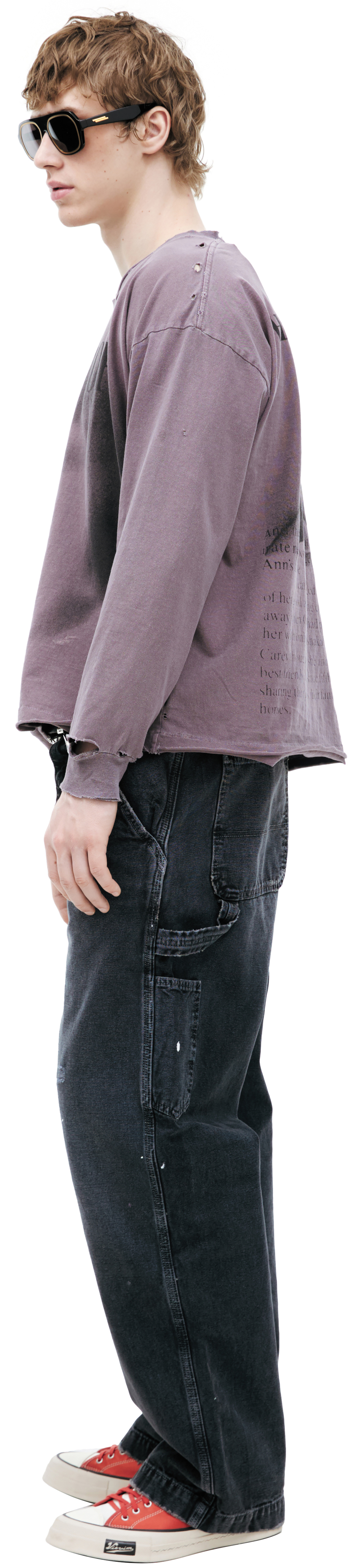 Enfants Riches Déprimés Лонгслив flowers of Anger