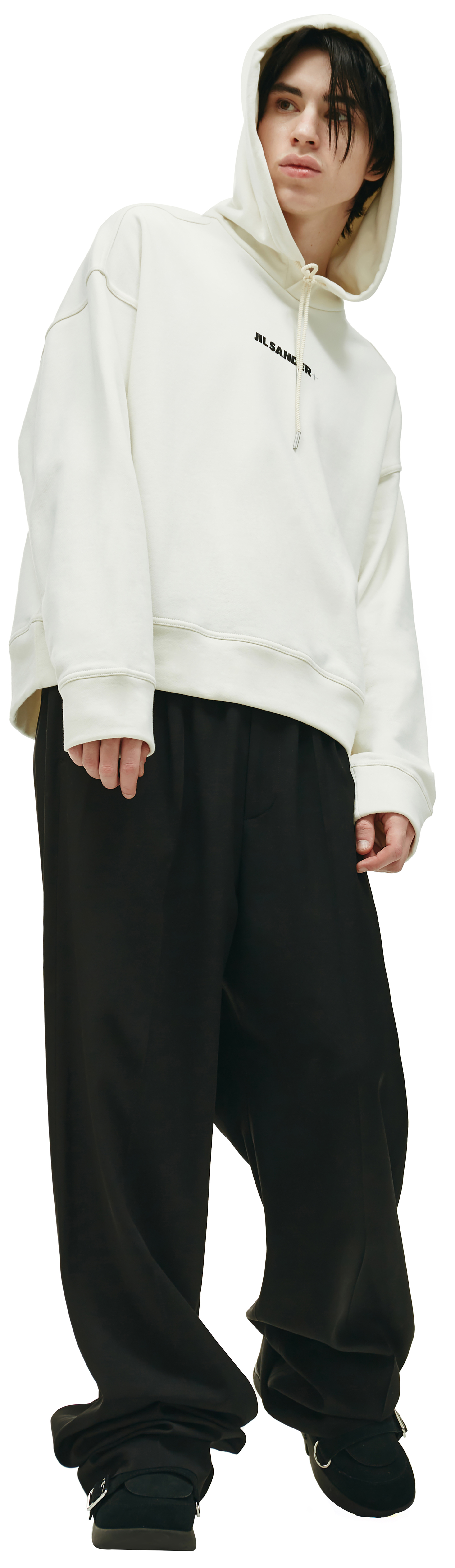 Jil Sander Худи с логотипом