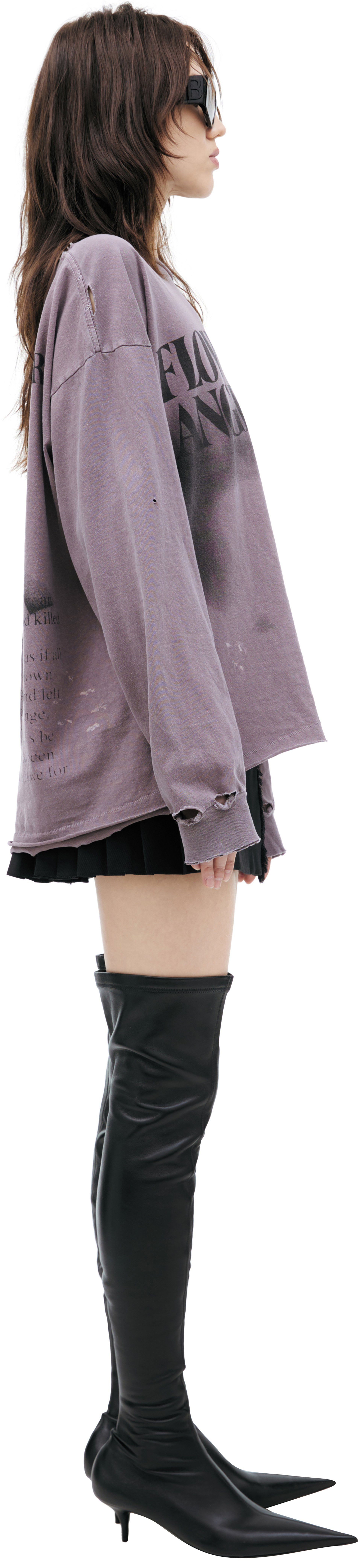 Enfants Riches Déprimés Лонгслив flowers of Anger