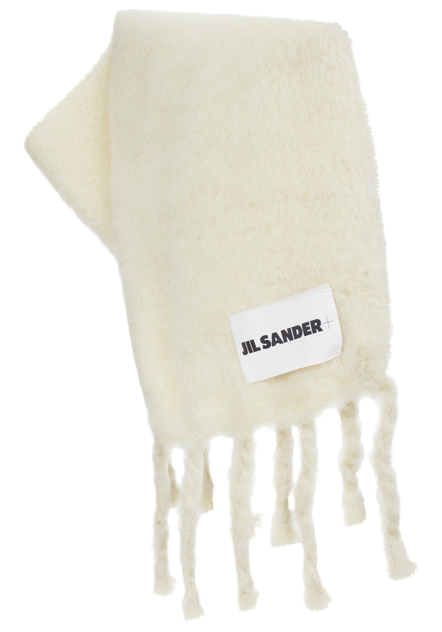 Jil Sander Шарф из мохера с логотипом