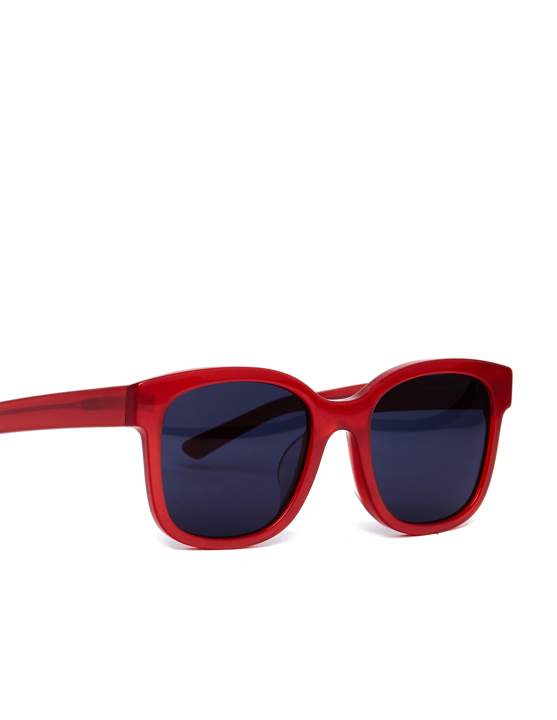 Balenciaga Очки в красной квадратной оправе