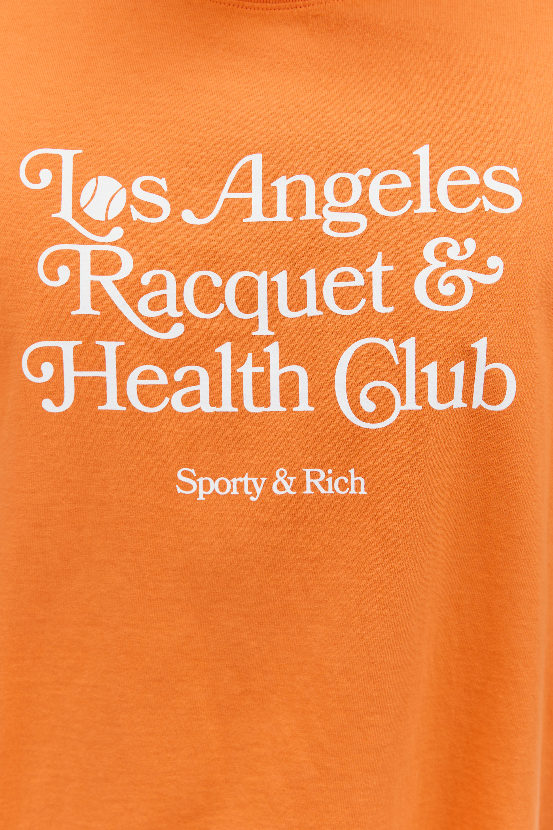SPORTY & RICH Футболка с принтом \'LA Racquet Club\'