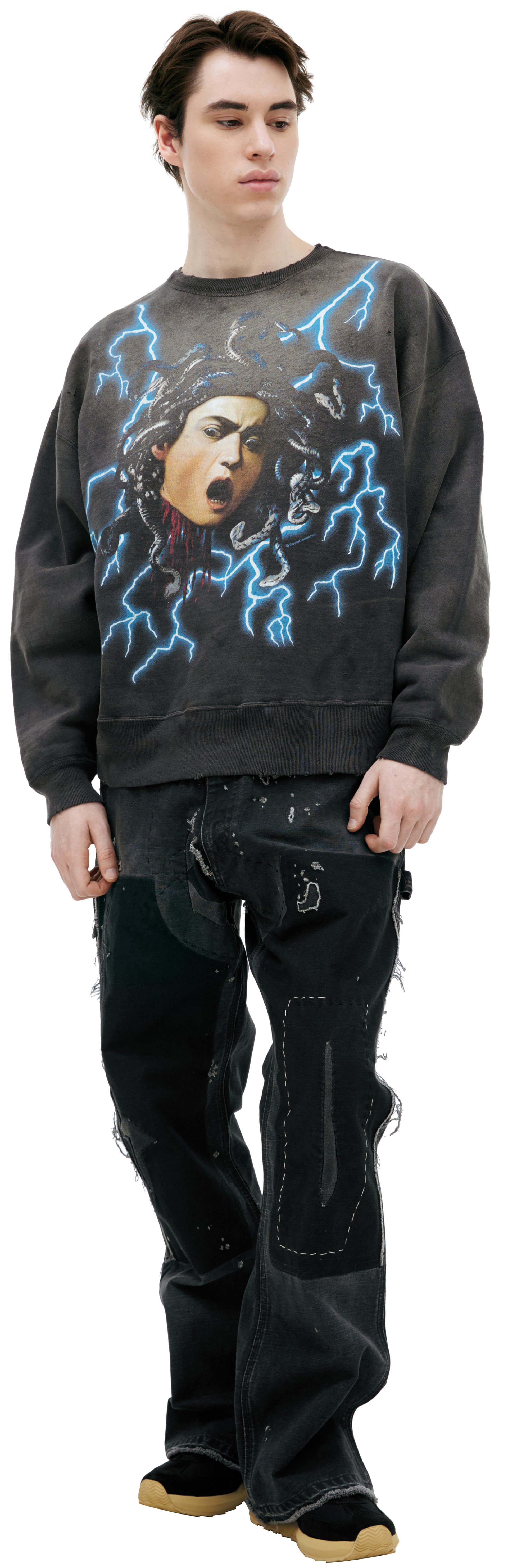 Saint Mxxxxxx Свитшот с принтом