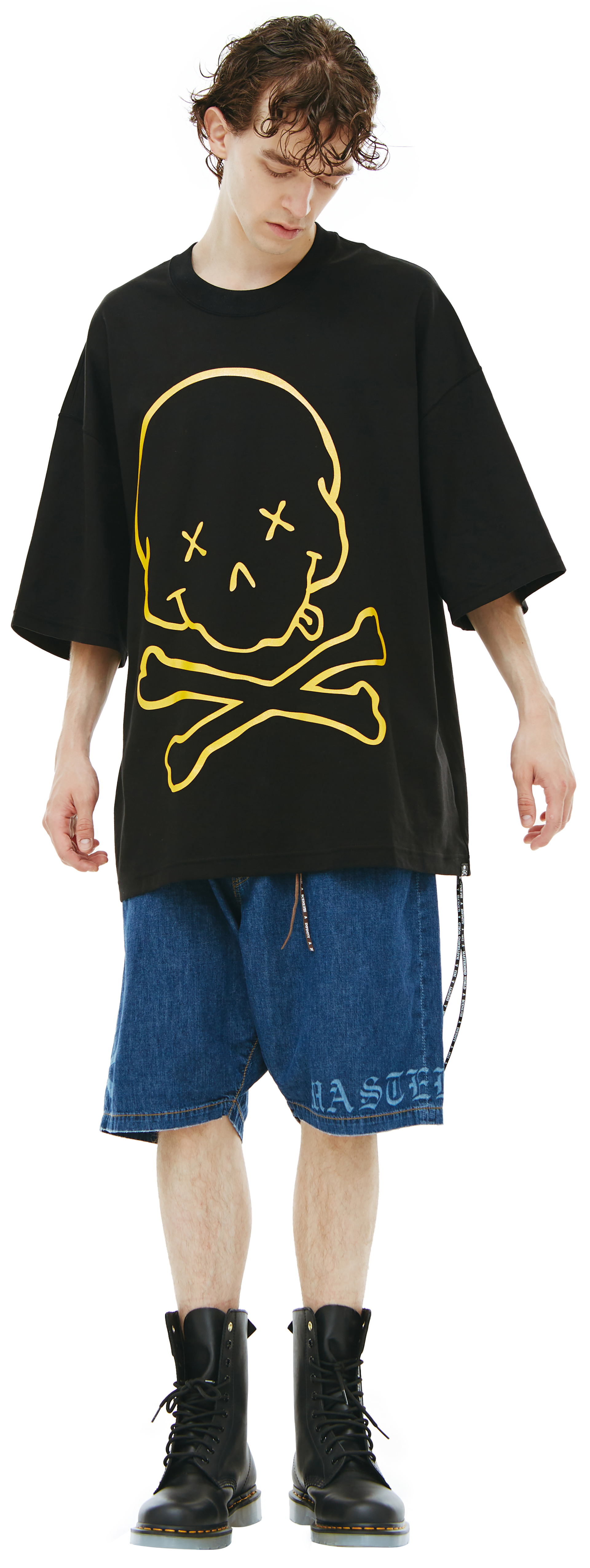 Mastermind WORLD Черная футболка с принтом