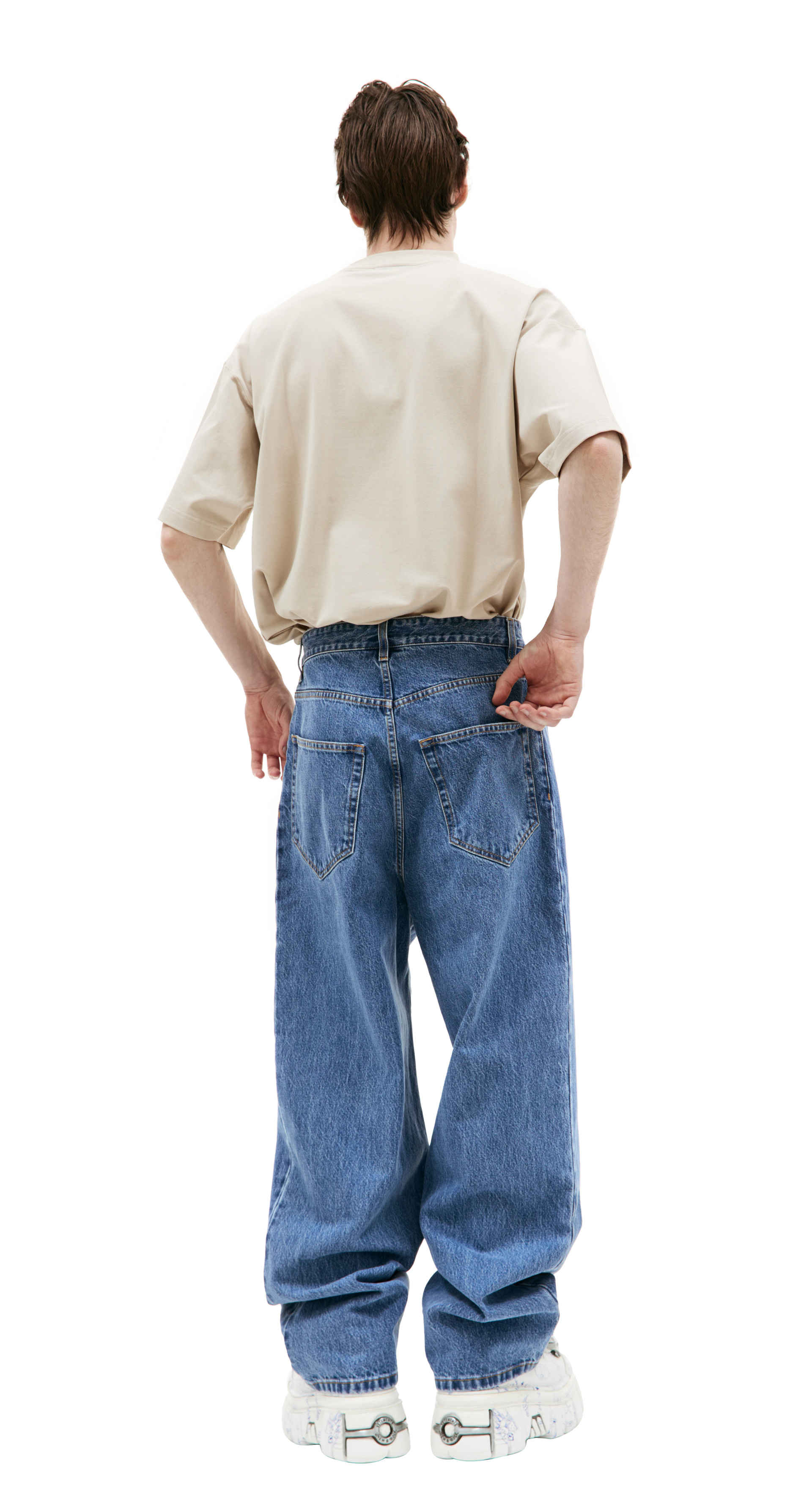 VTMNTS Широкие прямые джинсы